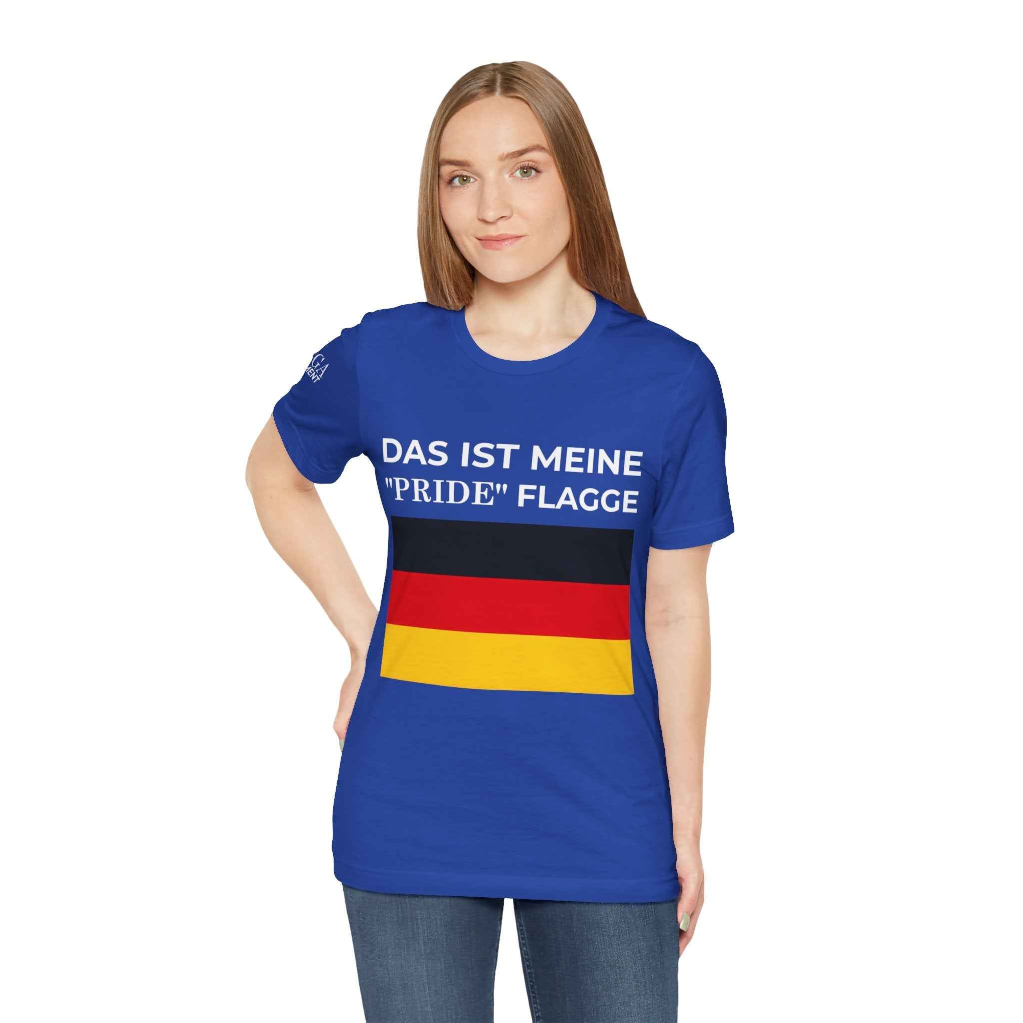 Germany  Pride Flag Unisex Jersey Tee | Casual Wear, Gift for Travelers, Team Spirit, Vacation Apparel, Summer Style