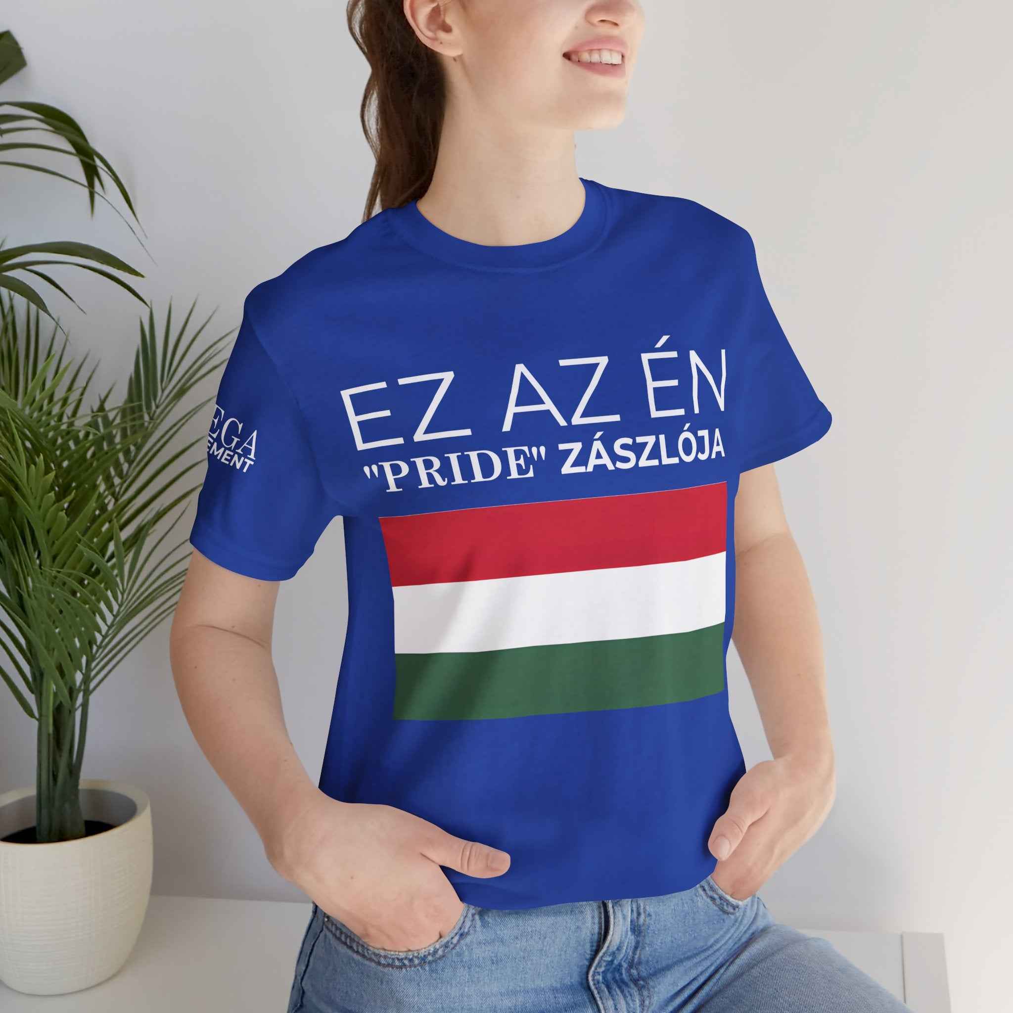 Hungary Pride Flag Tee | Unisex Jersey Short Sleeve Tee, Patriot Apparel, Festival Outfit, Statement Shirt, Hungary Pride Clothing, Gift for Activists