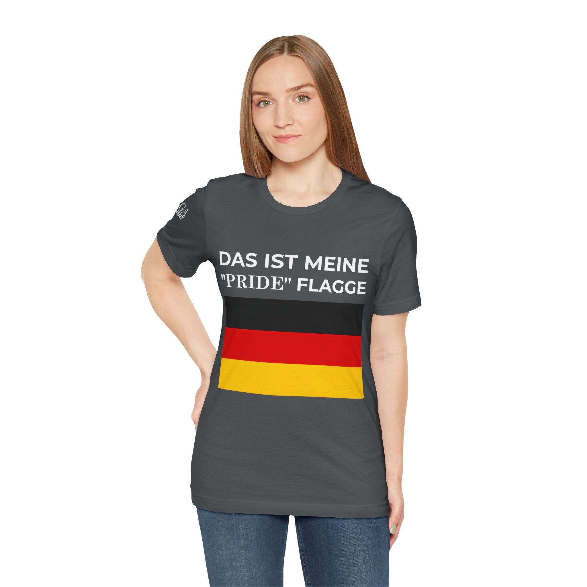 Germany  Pride Flag Unisex Jersey Tee | Casual Wear, Gift for Travelers, Team Spirit, Vacation Apparel, Summer Style - Mega Movement