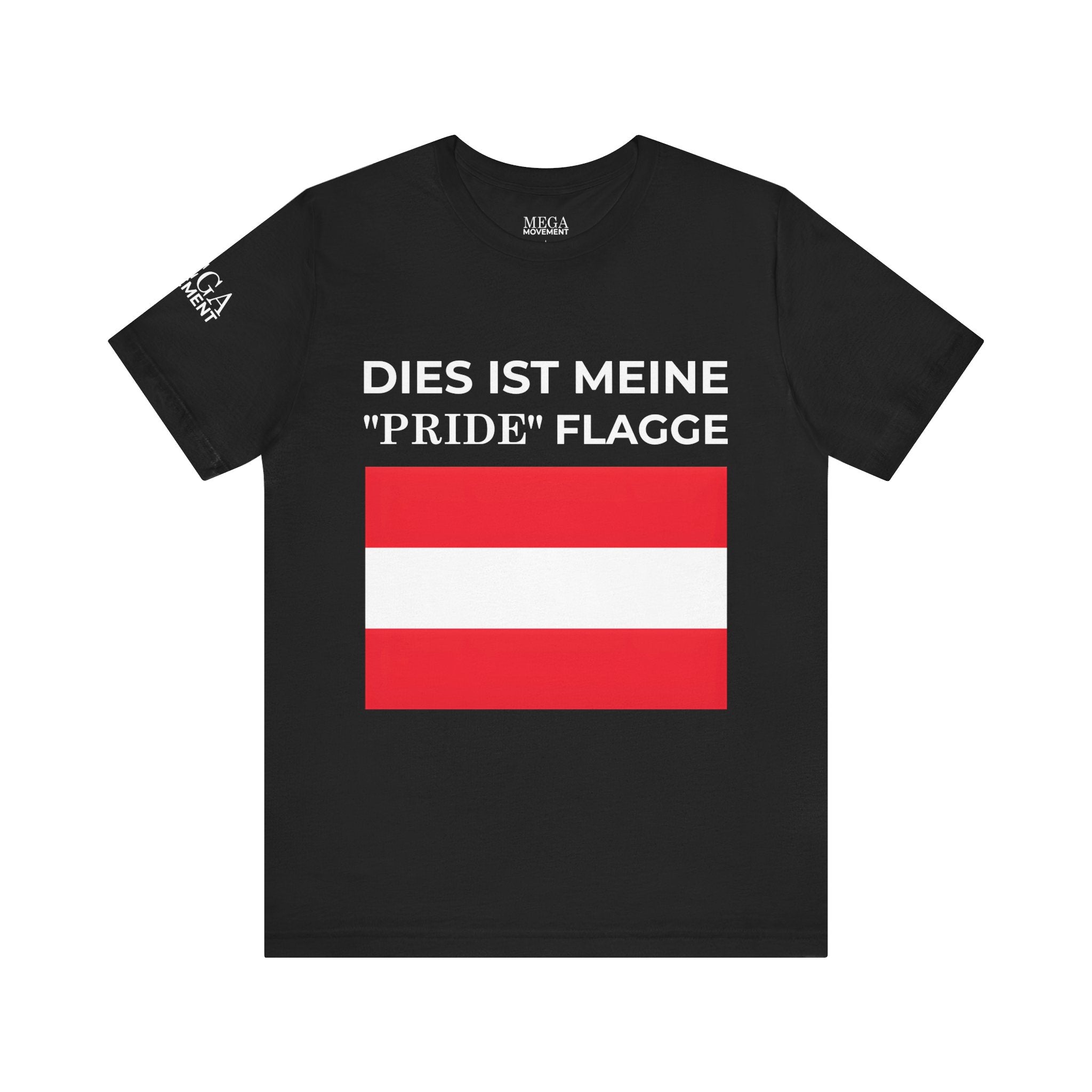 Austrian Pride Unisex Jersey Tee, Pride Apparel, Casual Everyday Wear - Mega Movement