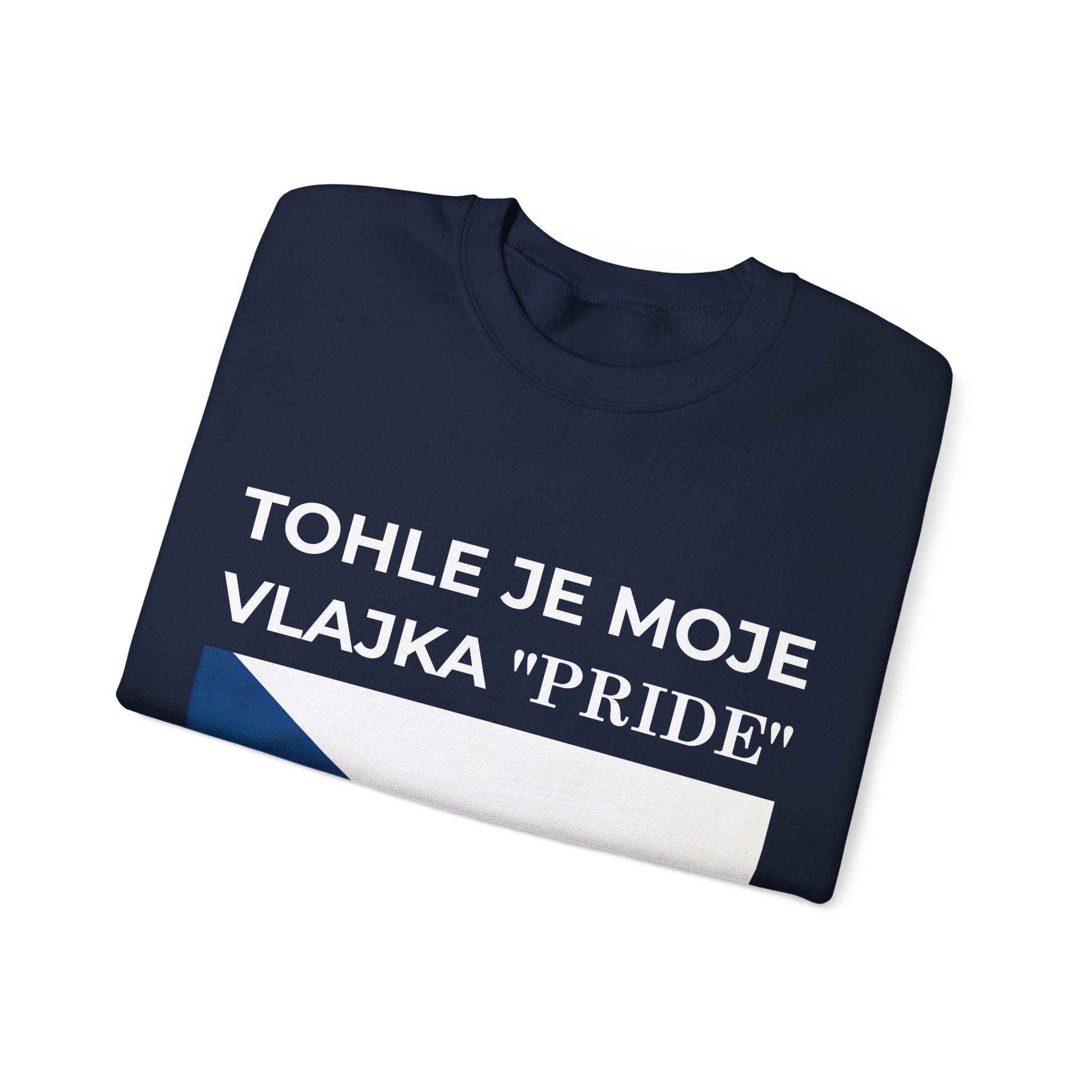 Czech Pride Crewneck Sweatshirt, Unisex Sweatshirt, Comfortable Casual Wear - Mega Movement