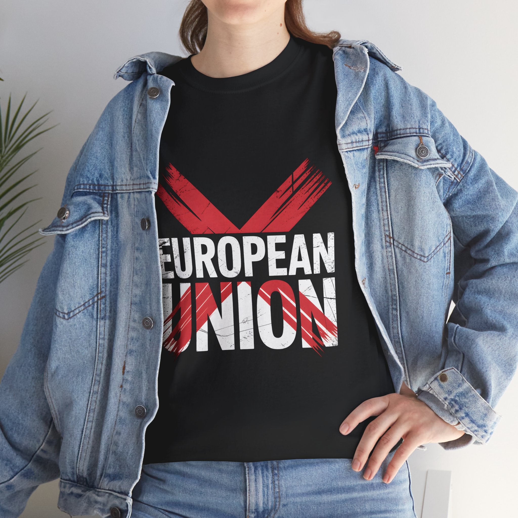 European Union Statement Tee - Unisex Heavy Cotton Shirt