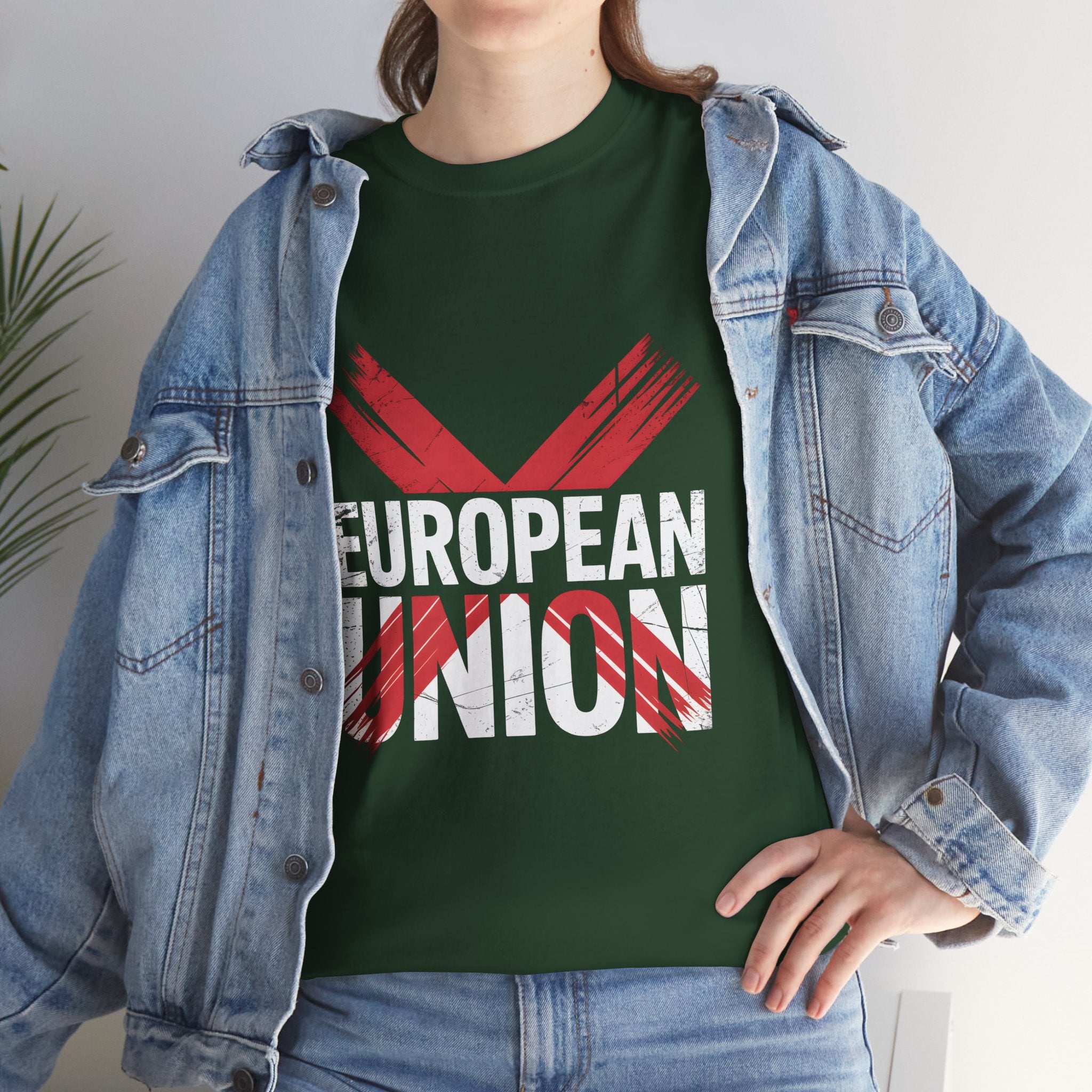 European Union Statement Tee - Unisex Heavy Cotton Shirt