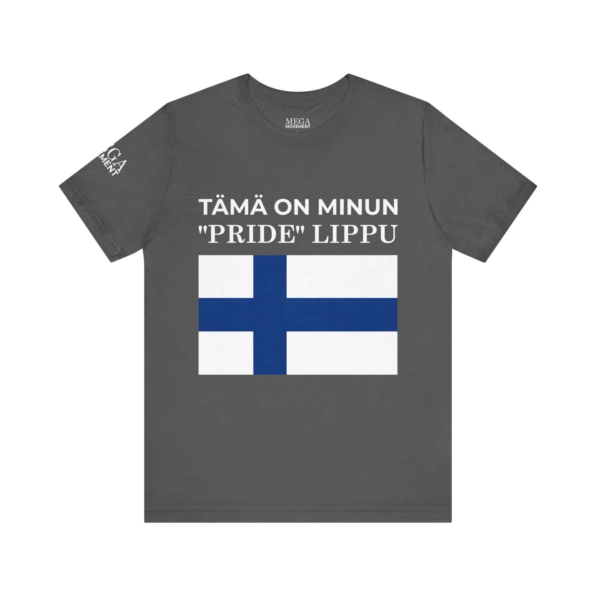 Finland Pride Flag Tee, Unisex Jersey T-Shirt for Patriot Pride, Finnish Pride Apparel, Comfortable Casual Wear, Statement Clothing