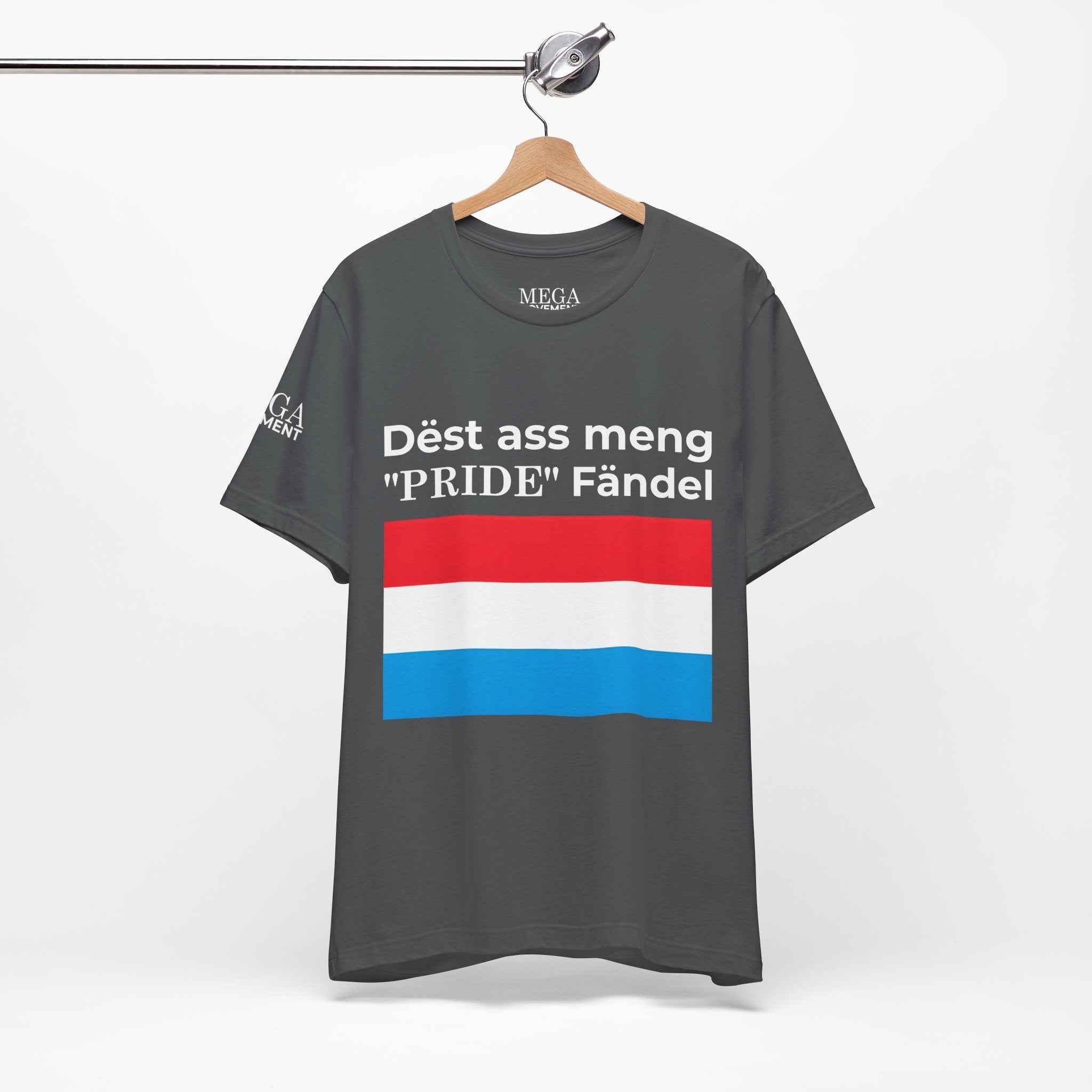 Luxembourg Pride Flag Unisex Tee, Patriotic Pride, Casual Wear, Unisex Shirt
