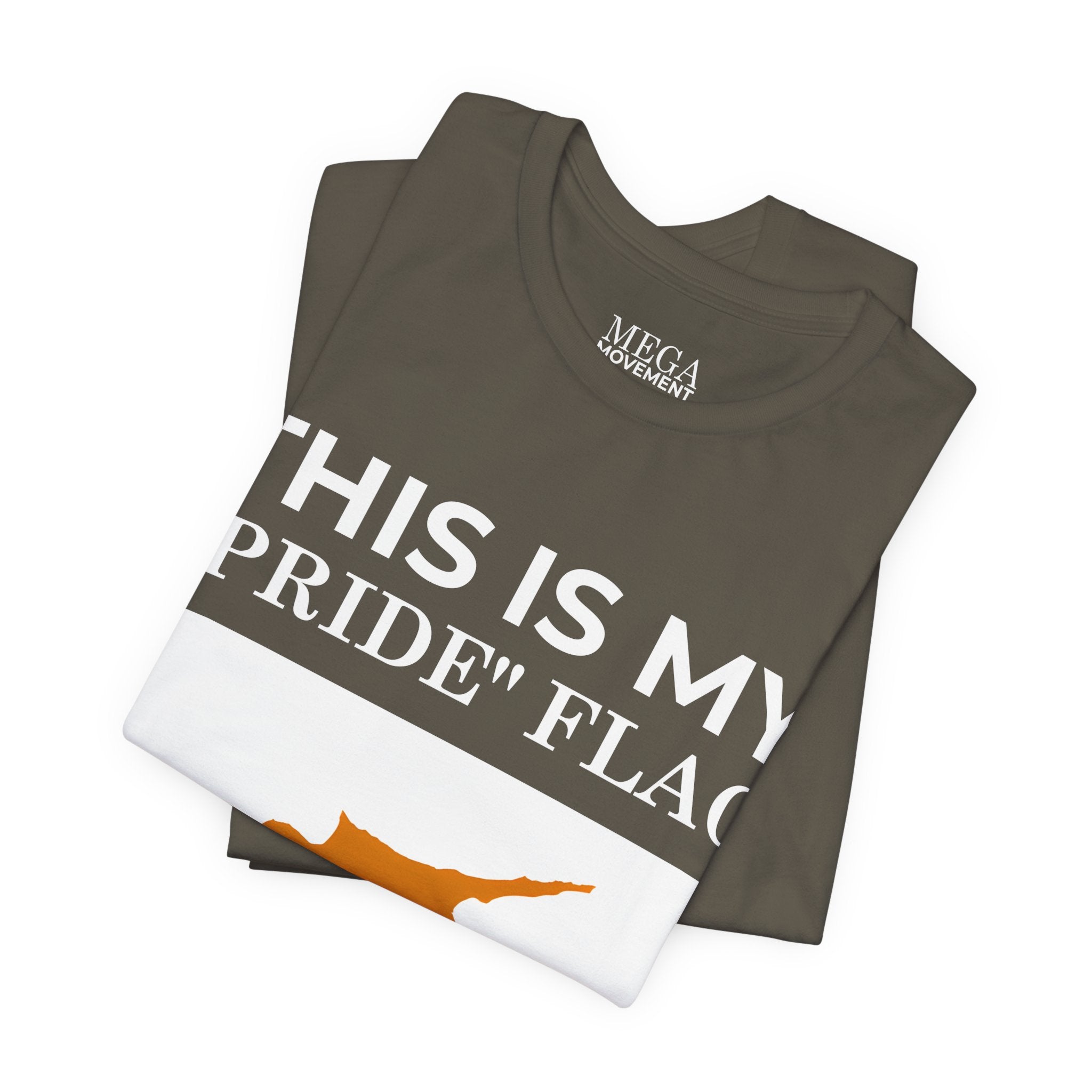 Cyprus Pride Flag Tee, Unisex Pride T-Shirt, Patriotic Shirt, Cyprus Flag Apparel, Festival Wear, Gift for Allies, Summer Fashion - Mega Movement