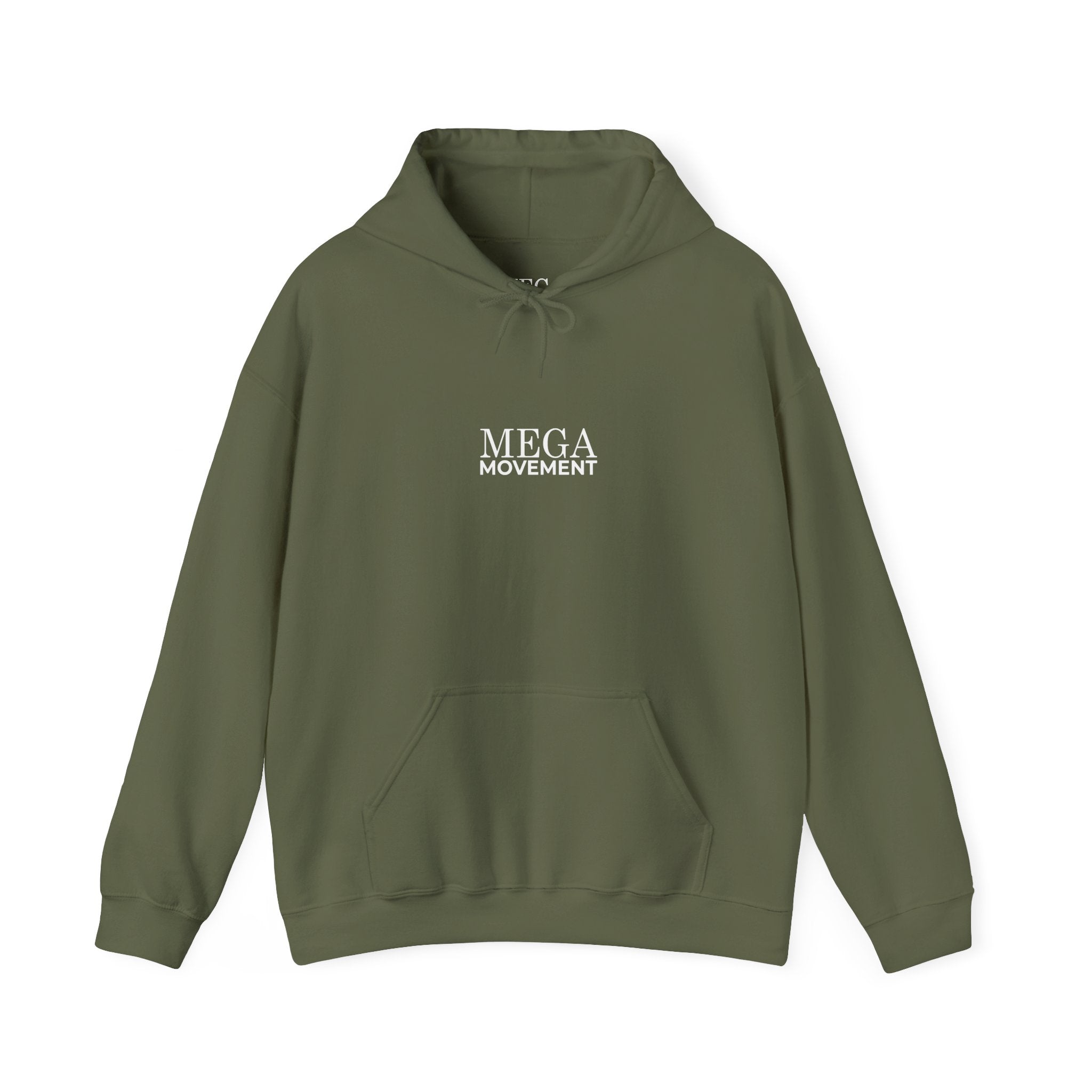 Mega Movement 1984 IS Now Unisex Heavy Blend Hoodie | Cozy Streetwear for Activists, Ideal for Gifts, Protest Wear, Casual Style, Comfy Fashion - Mega Movement