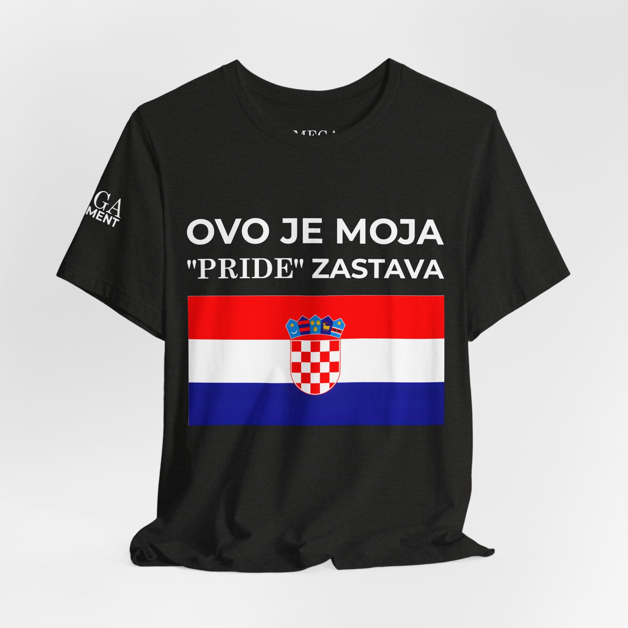 Croatia Pride Tee, Unisex Short Sleeve Shirt, Summer Festival Top, Gifts for Patriots - Mega Movement