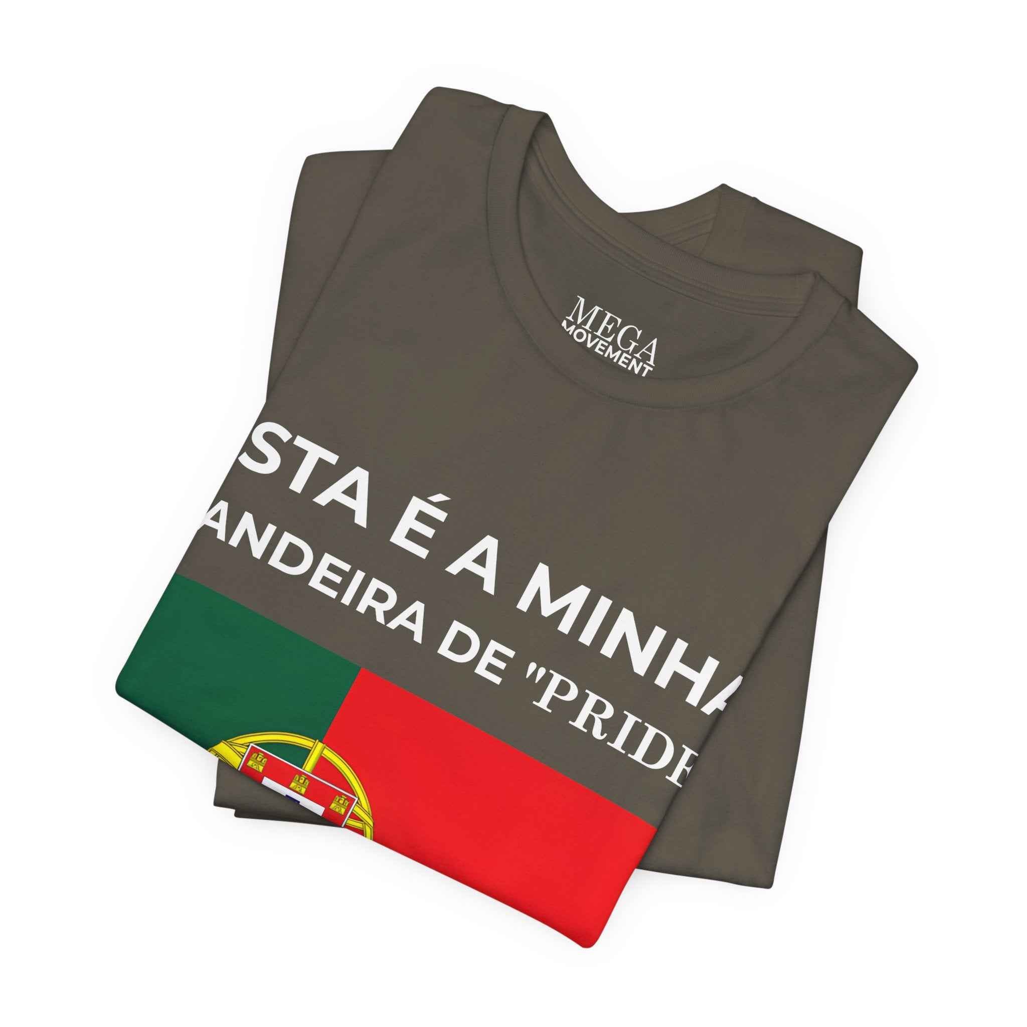 Portugal Pride Flag Tee, Portugal Pride Graphic Shirt, Comfortable Statement Apparel