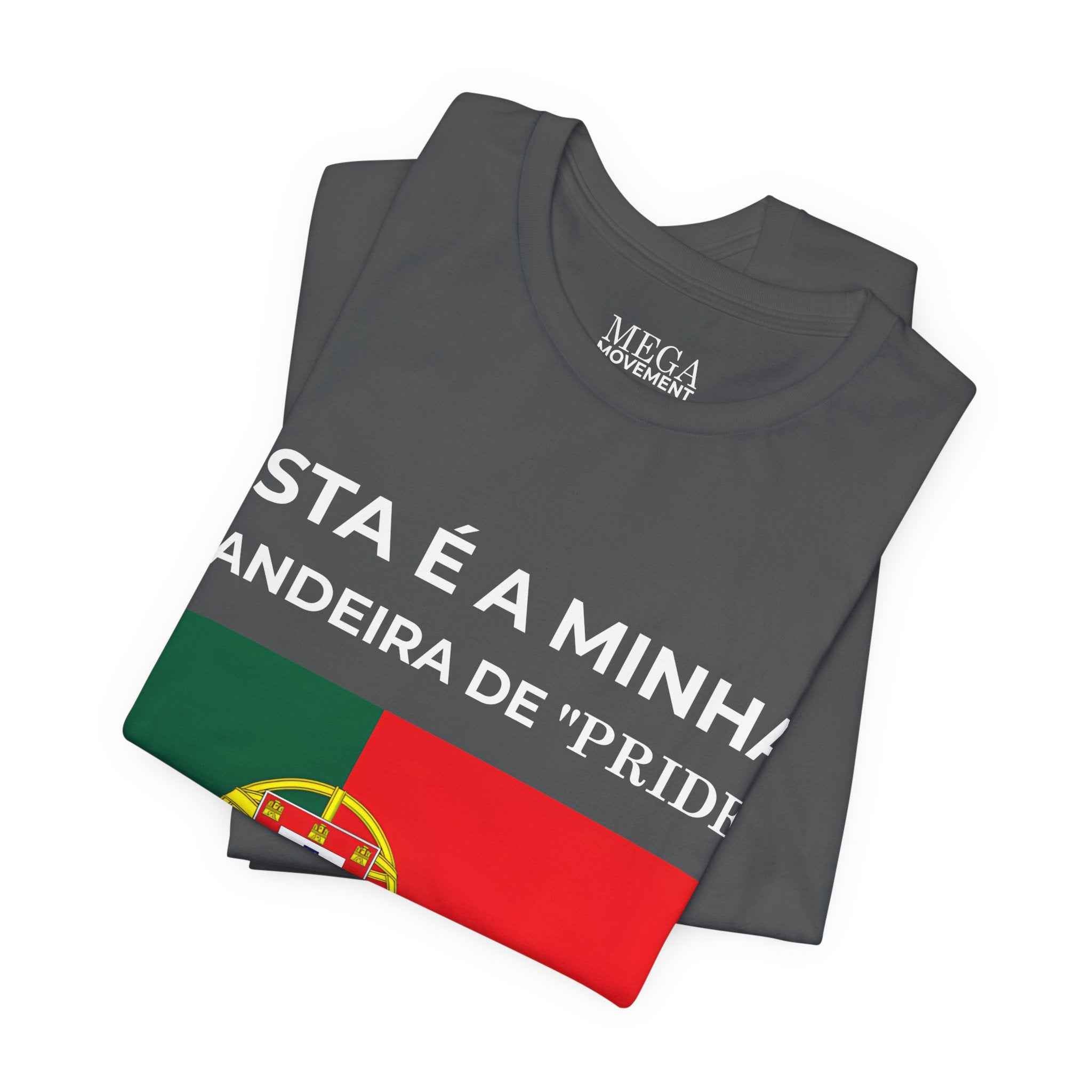 Portugal Pride Flag Tee, Portugal Pride Graphic Shirt, Comfortable Statement Apparel
