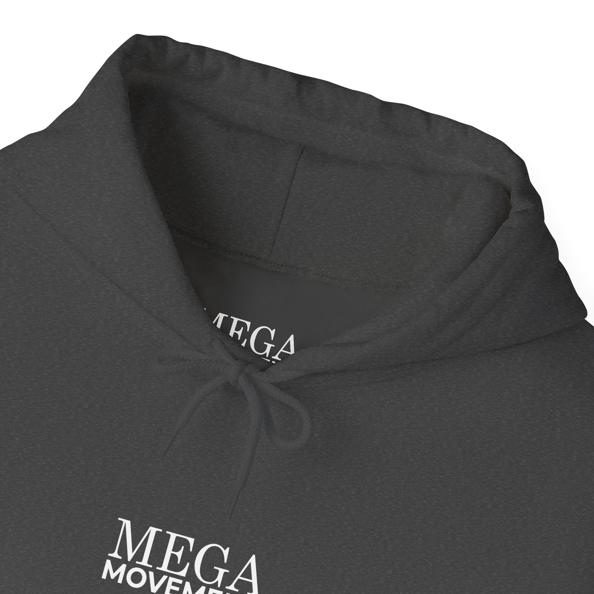 Mega Movement 1984 IS Now Unisex Heavy Blend Hoodie | Cozy Streetwear for Activists, Ideal for Gifts, Protest Wear, Casual Style, Comfy Fashion - Mega Movement