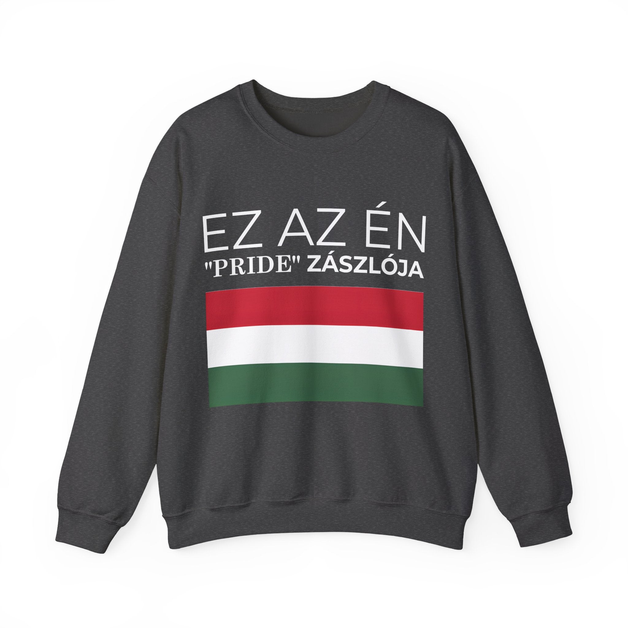 Hungarian Pride Flag Sweatshirt, Cozy Pride Apparel, Unisex Crewneck - Mega Movement