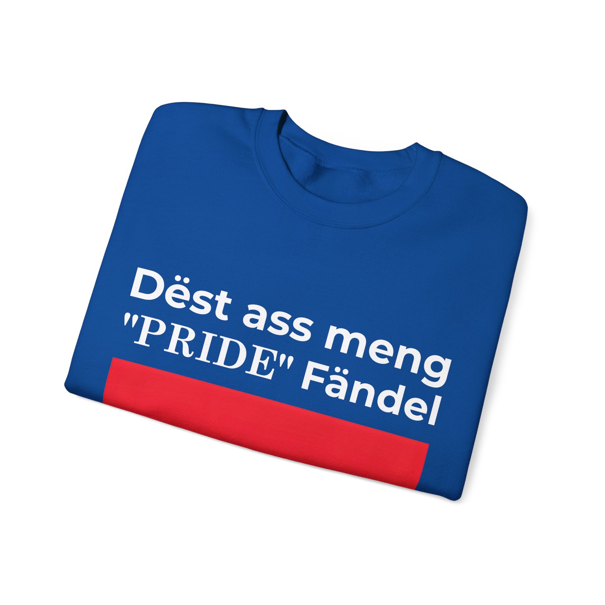 Luxembourg Pride Graphic Sweatshirt, Cozy Apparel, Unisex Pride Crewneck, Fashion, Gift for Allies - Mega Movement