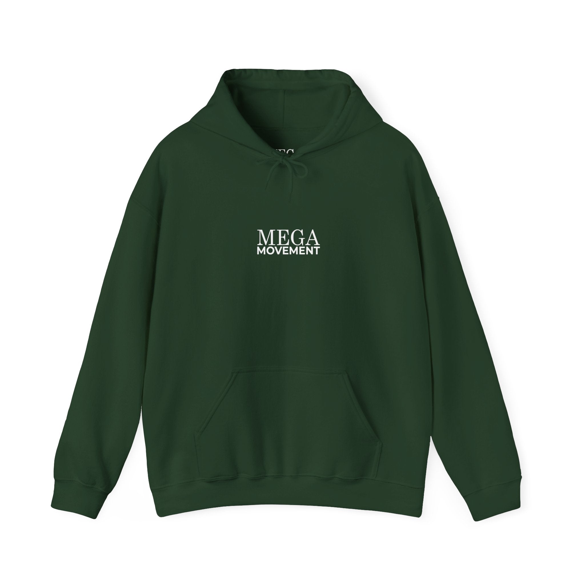 Mega Movement 1984 IS Now Unisex Heavy Blend Hoodie | Cozy Streetwear for Activists, Ideal for Gifts, Protest Wear, Casual Style, Comfy Fashion - Mega Movement
