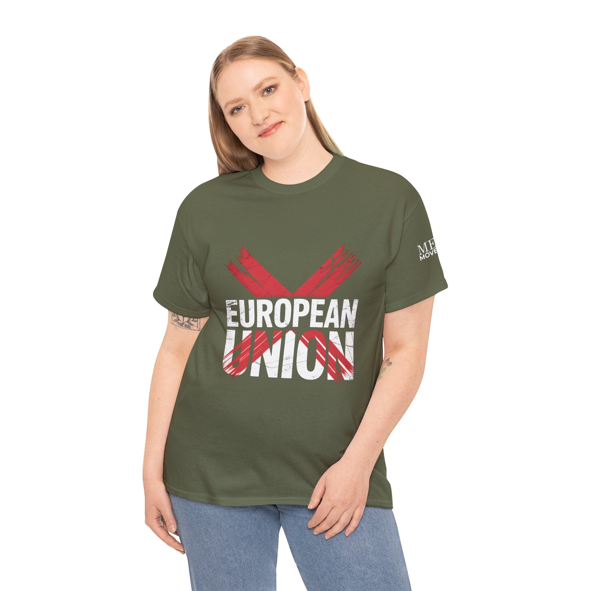 European Union Statement Tee - Unisex Heavy Cotton Shirt
