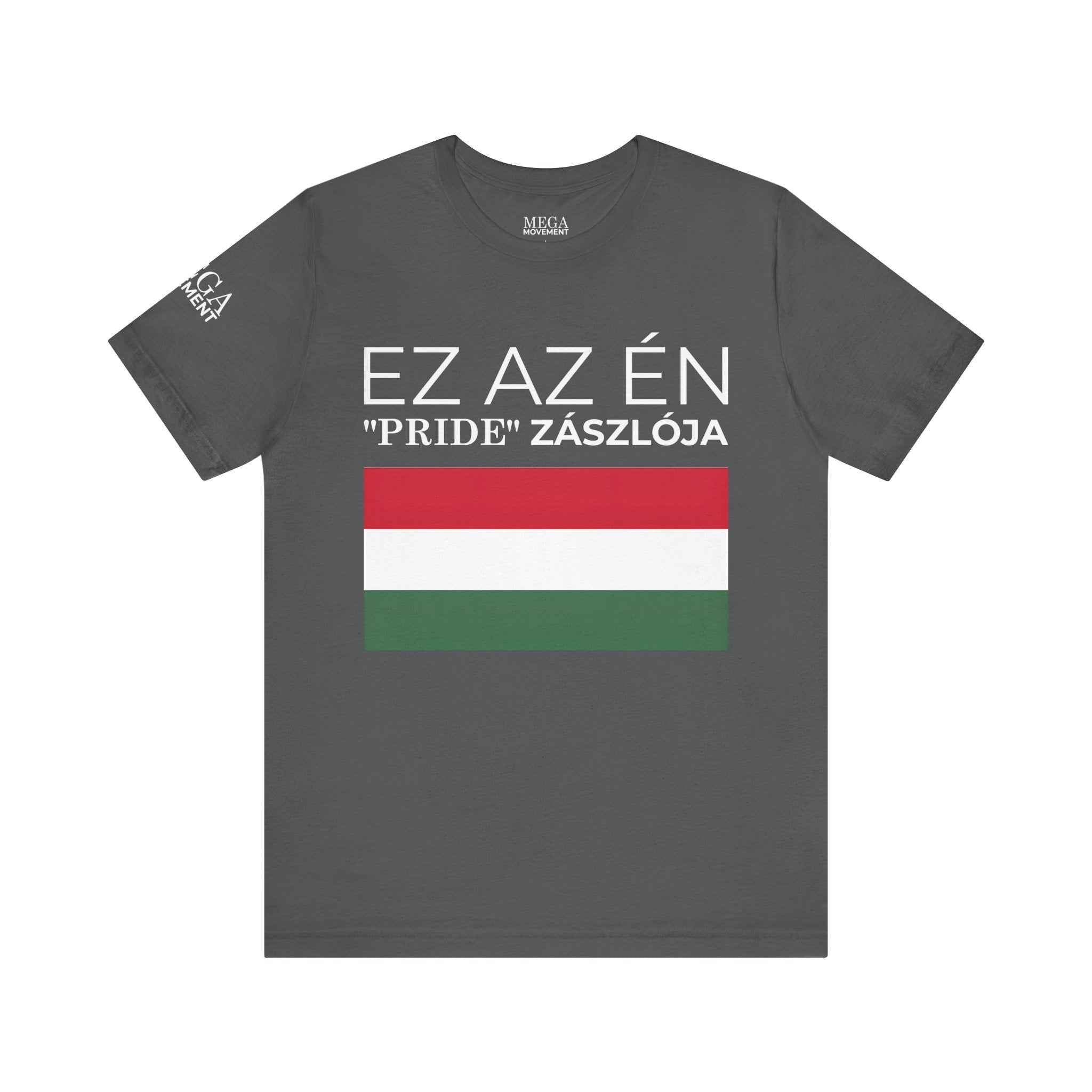 Hungary Pride Flag Tee | Unisex Jersey Short Sleeve Tee, Patriot Apparel, Festival Outfit, Statement Shirt, Hungary Pride Clothing, Gift for Activists