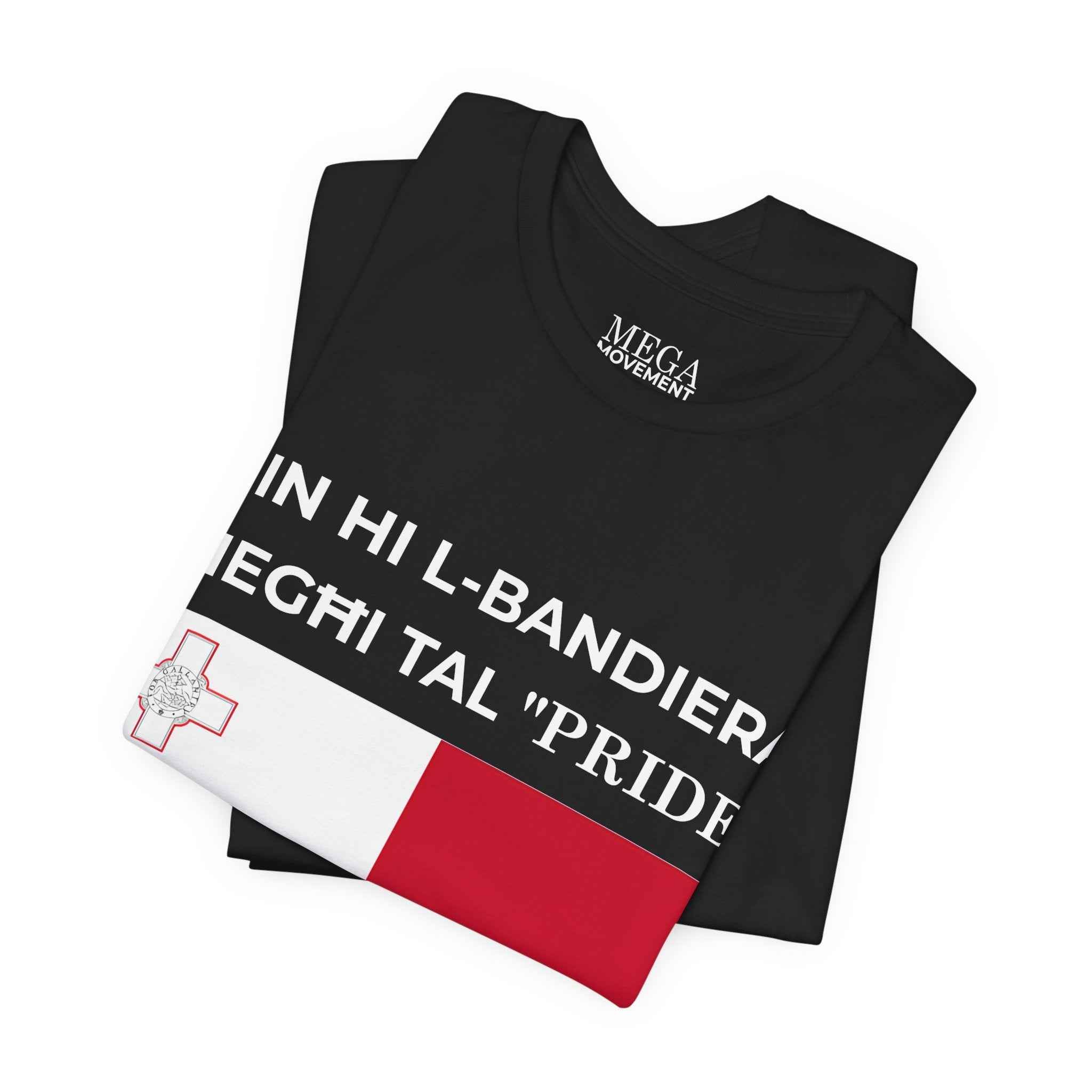 Malta Pride T-Shirt | Unisex Jersey Tee Pride Marches, and Everyday Wear