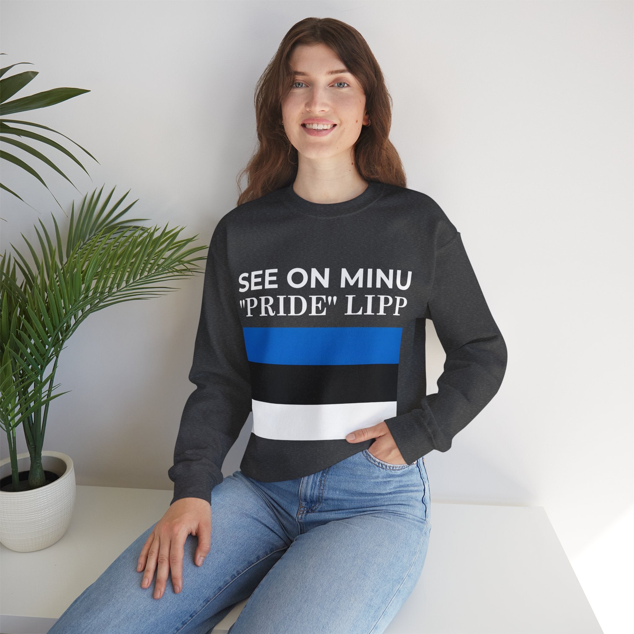 Estrion Pride Crewneck Sweatshirt, Unisex Pride Apparel, Comfortable Casual Wear, Stylish Crewneck - Mega Movement