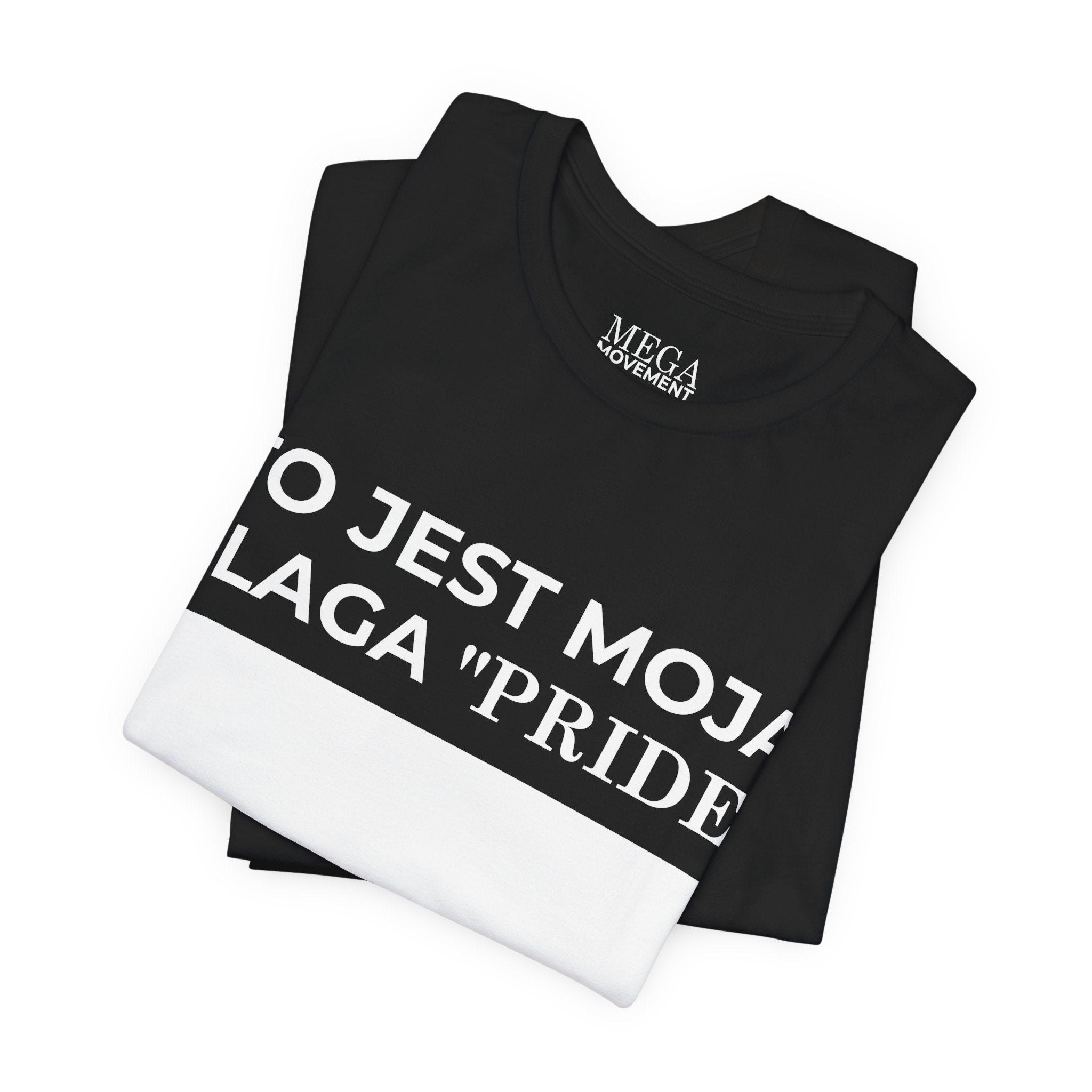 Poland Pride Flag Unisex Tee, Patriotic Pride Shirt, Short Sleeve T-Shirt, Gifts for Allies, Celebratory Apparel, Statement Tee - Mega Movement