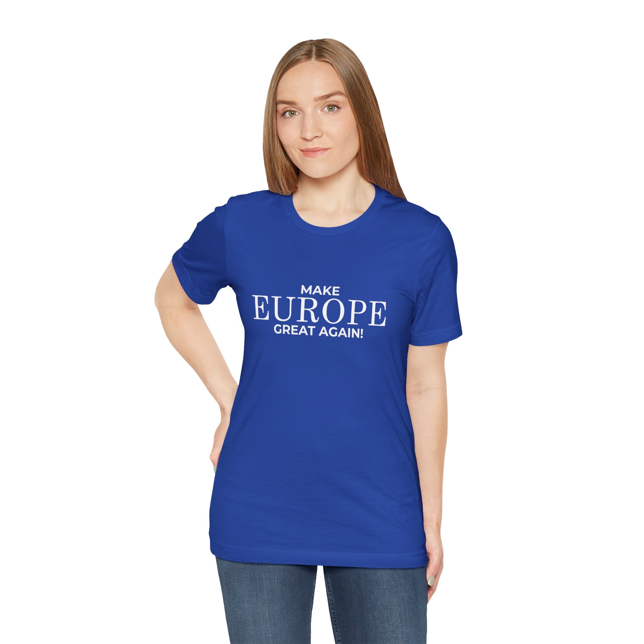 Make Europe Great Again Short Sleeve Tee - Mega Movement