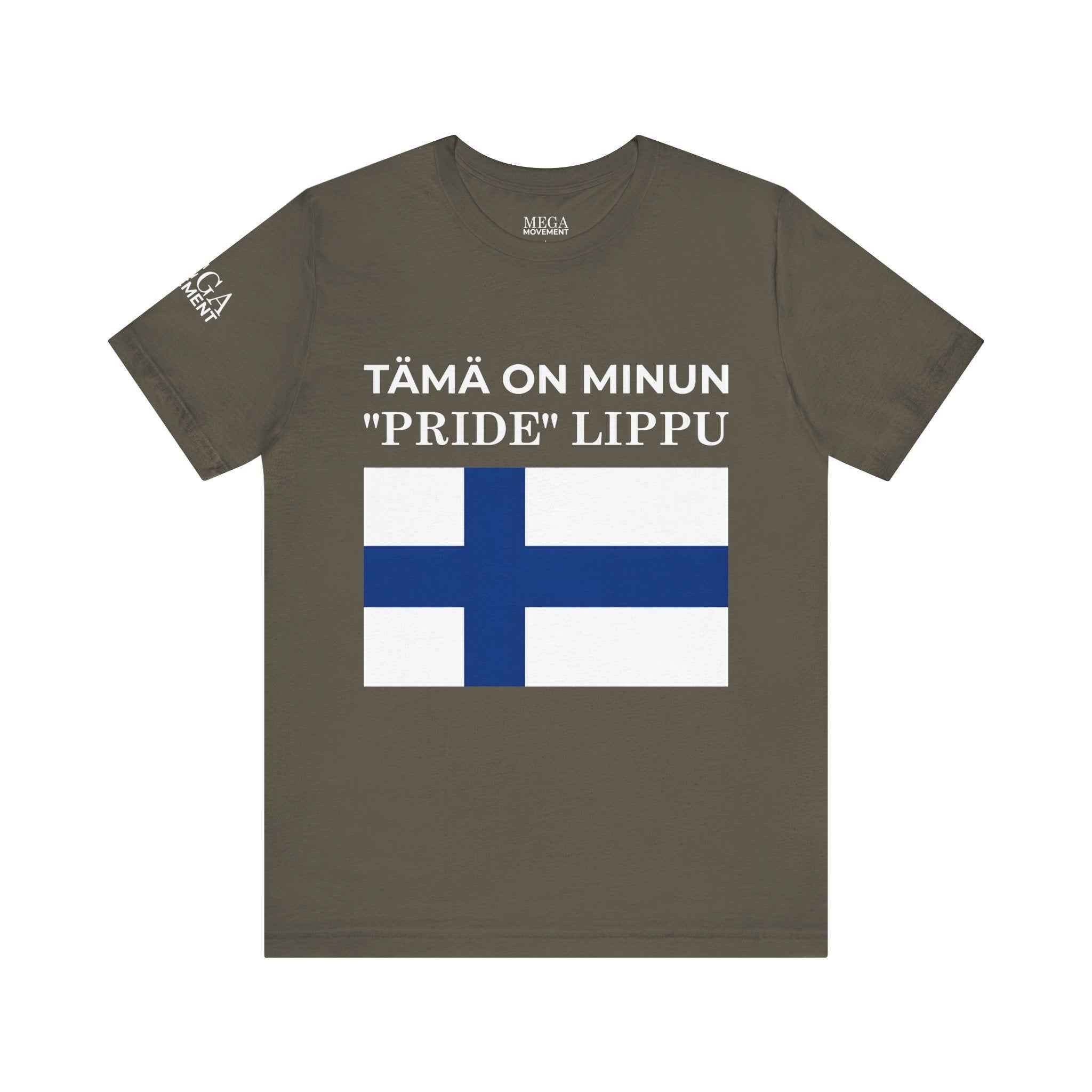 Finland Pride Flag Tee, Unisex Jersey T-Shirt for Patriot Pride, Finnish Pride Apparel, Comfortable Casual Wear, Statement Clothing