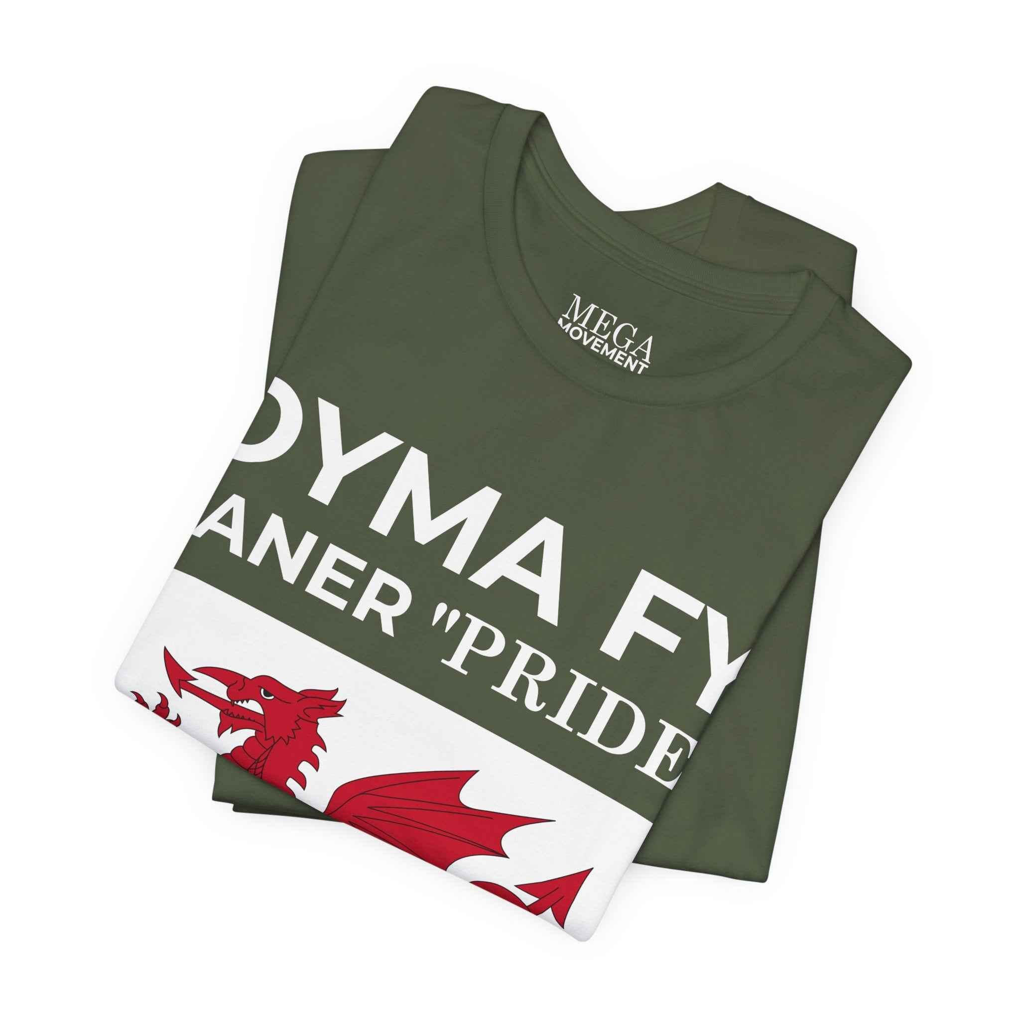 Welsh Pride Unisex Tee, Comfortable Graphic T-shirt, Casual Wear, Gift for Dragon Lovers, Birthday Present, St. David's Day Top