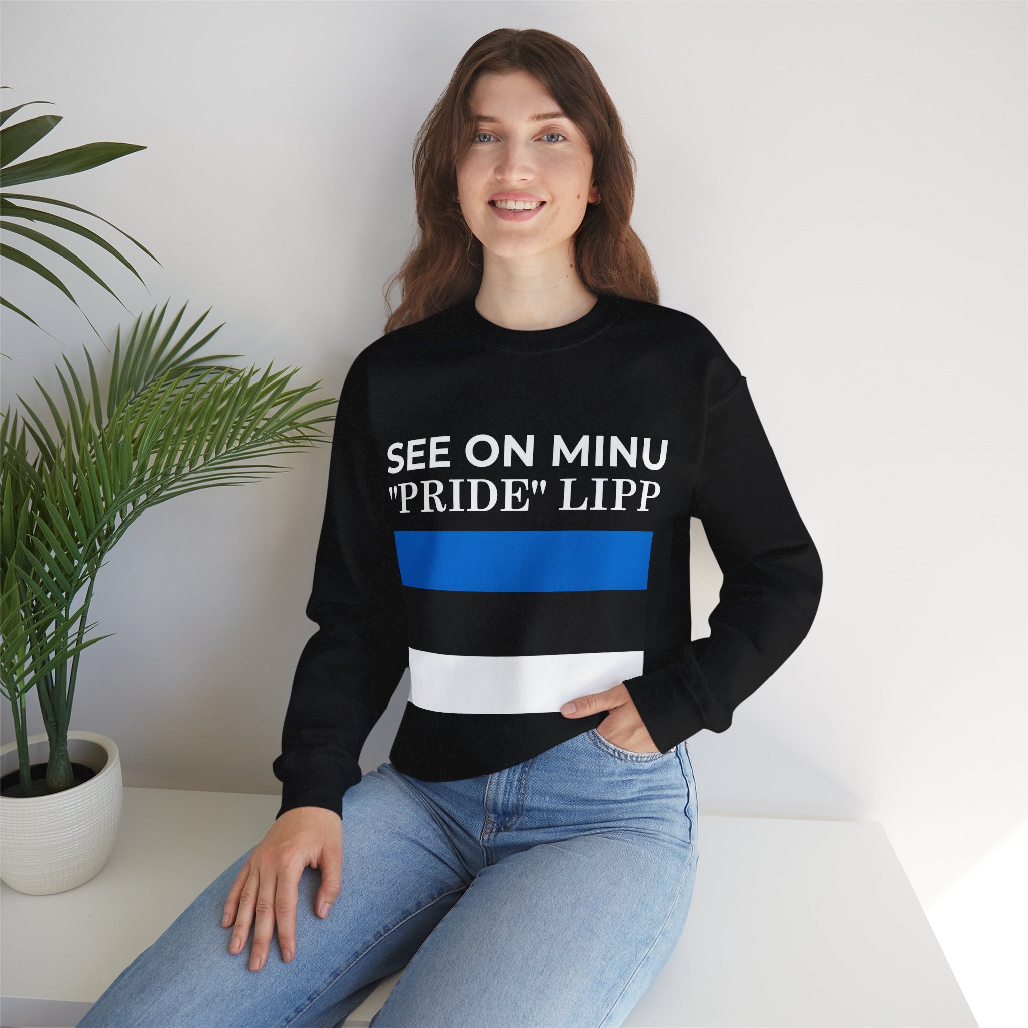 Estrion Pride Crewneck Sweatshirt, Unisex Pride Apparel, Comfortable Casual Wear, Stylish Crewneck - Mega Movement