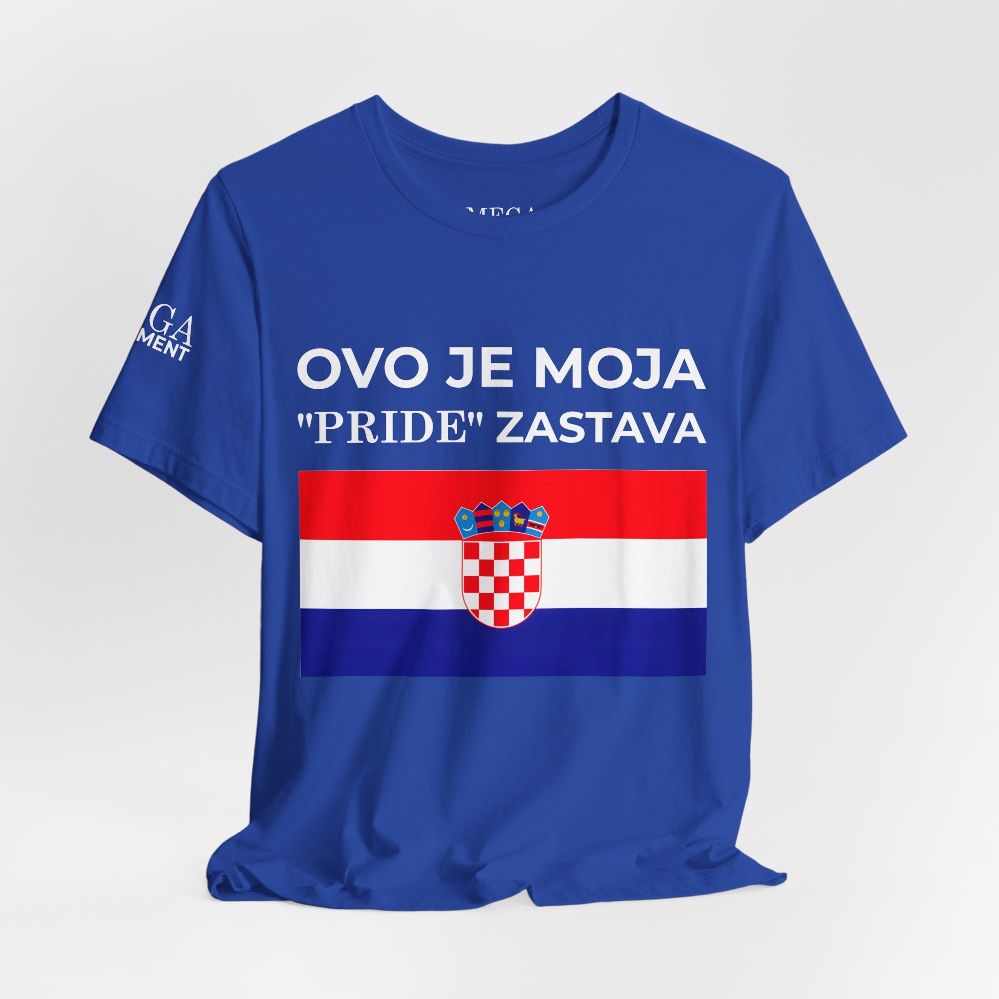Croatia Pride Tee, Unisex Short Sleeve Shirt, Summer Festival Top, Gifts for Patriots - Mega Movement