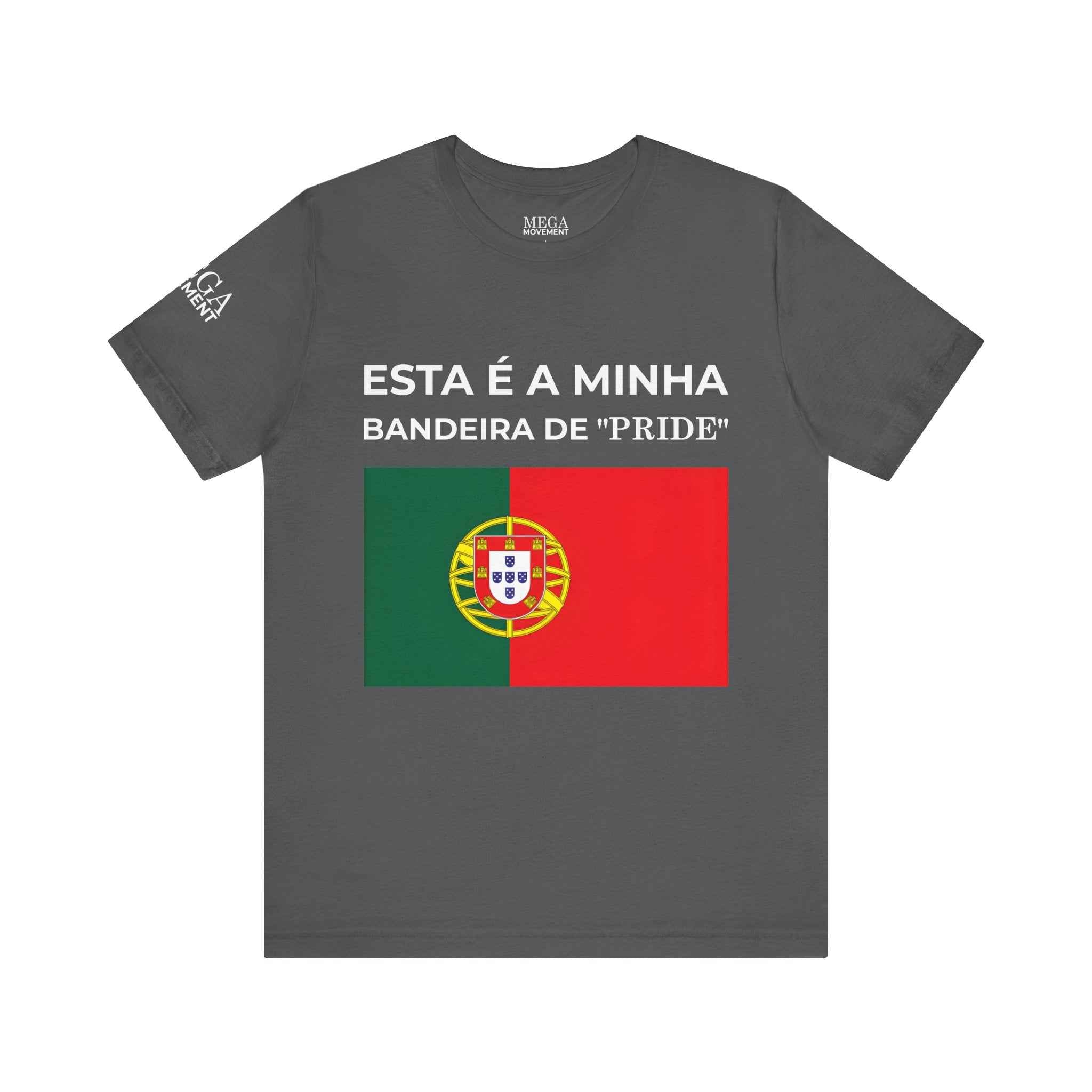 Portugal Pride Flag Tee, Portugal Pride Graphic Shirt, Comfortable Statement Apparel