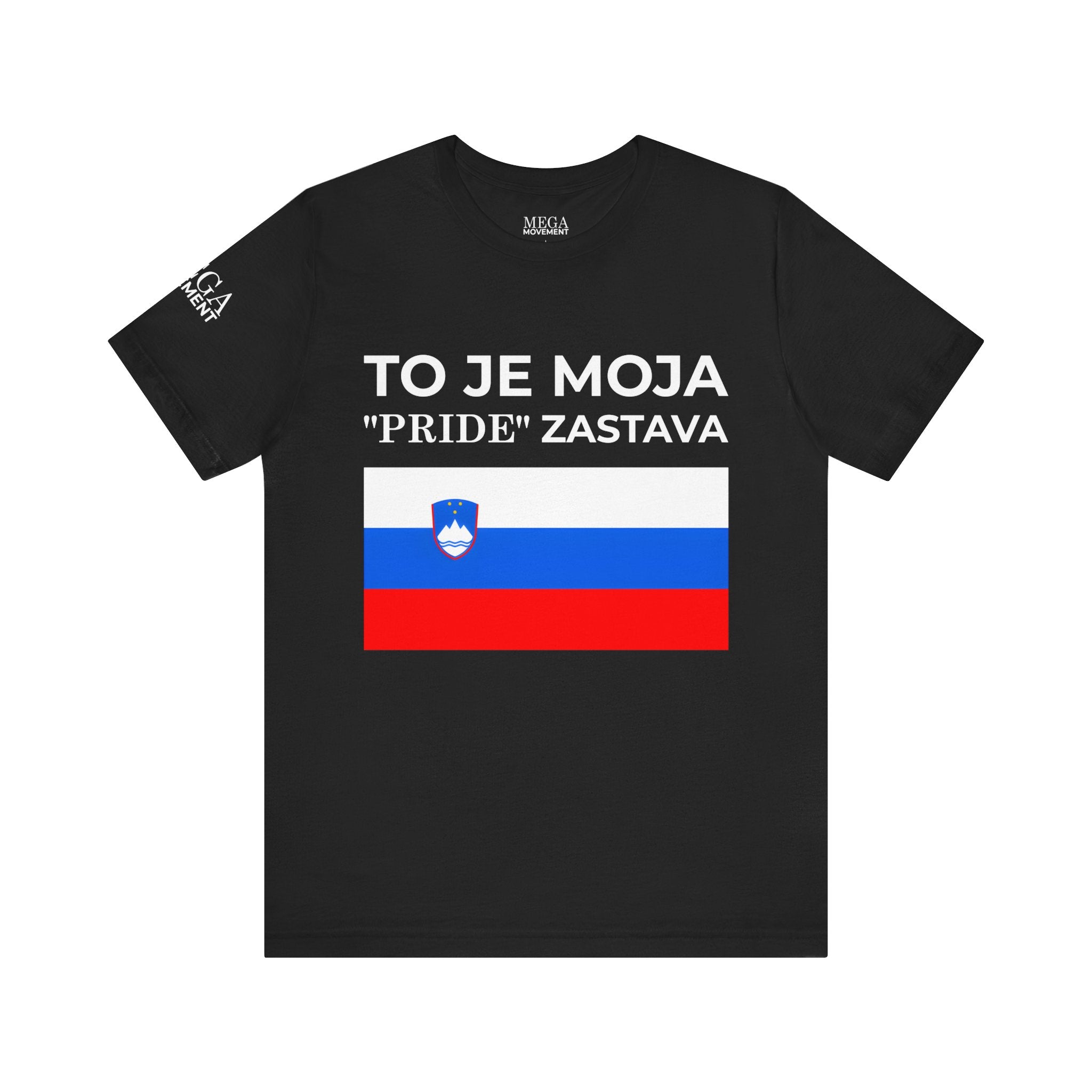 Slovenian Pride Tee | Unisex Graphic Shirt for Celebrations, Casual Wear, Gift for Allies, Patriot Pride Outfit - Mega Movement