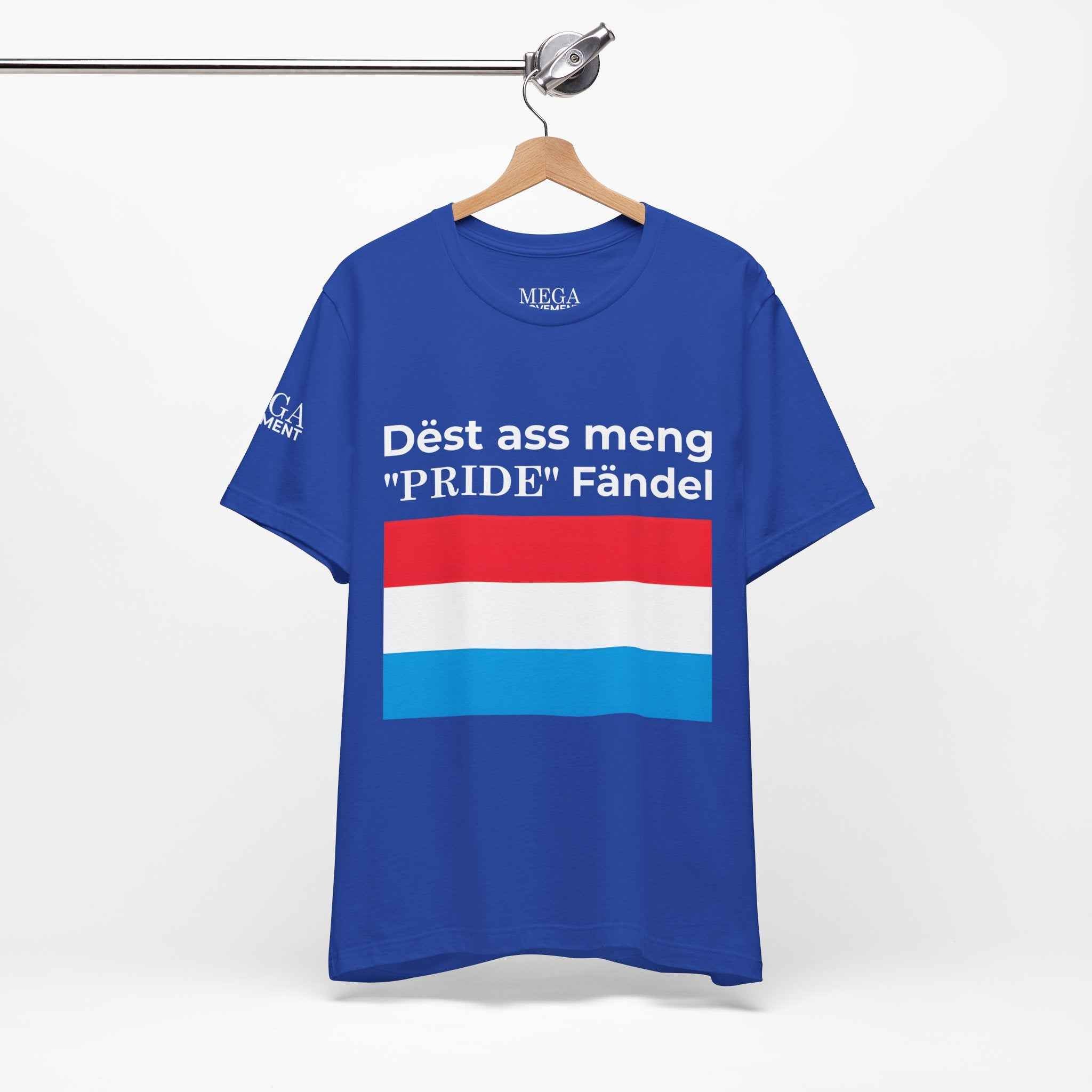 Luxembourg Pride Flag Unisex Tee, Patriotic Pride, Casual Wear, Unisex Shirt