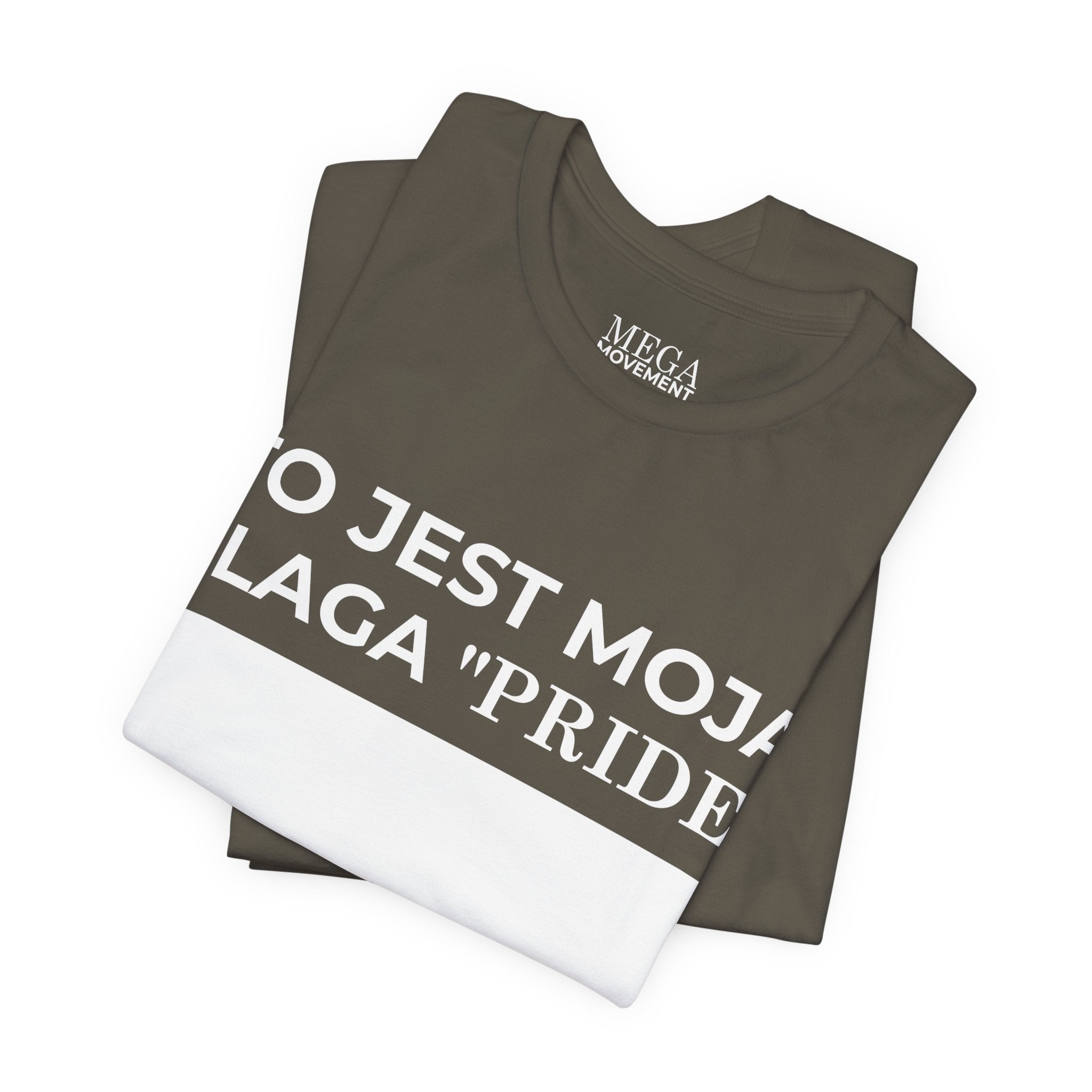 Poland Pride Flag Unisex Tee, Patriotic Pride Shirt, Short Sleeve T-Shirt, Gifts for Allies, Celebratory Apparel, Statement Tee - Mega Movement