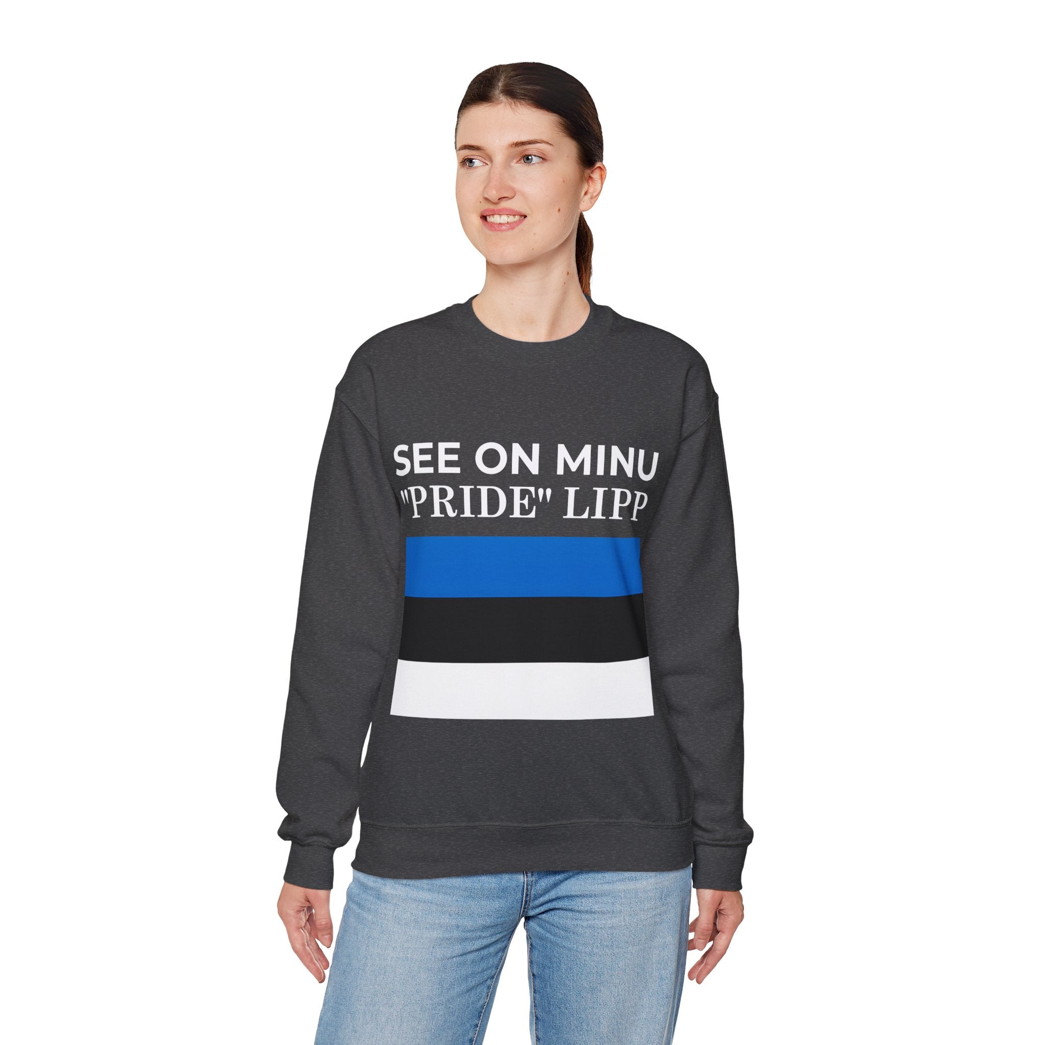 Estrion Pride Crewneck Sweatshirt, Unisex Pride Apparel, Comfortable Casual Wear, Stylish Crewneck - Mega Movement