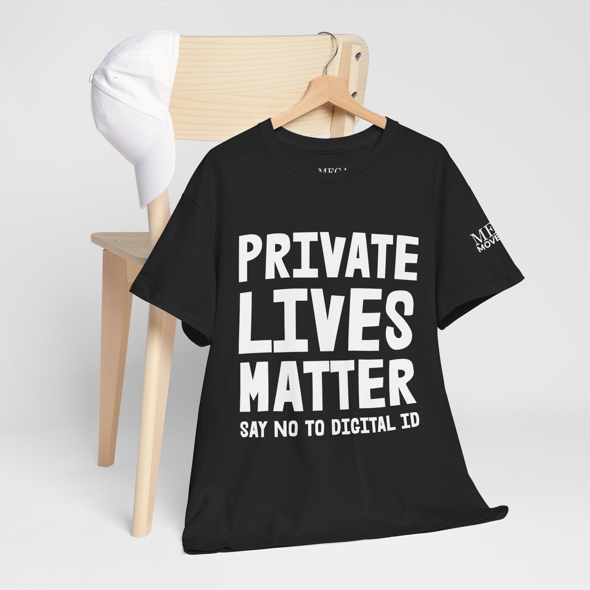 Private Lives Matter Anti-Digital ID Statement Shirt - Mega Movement