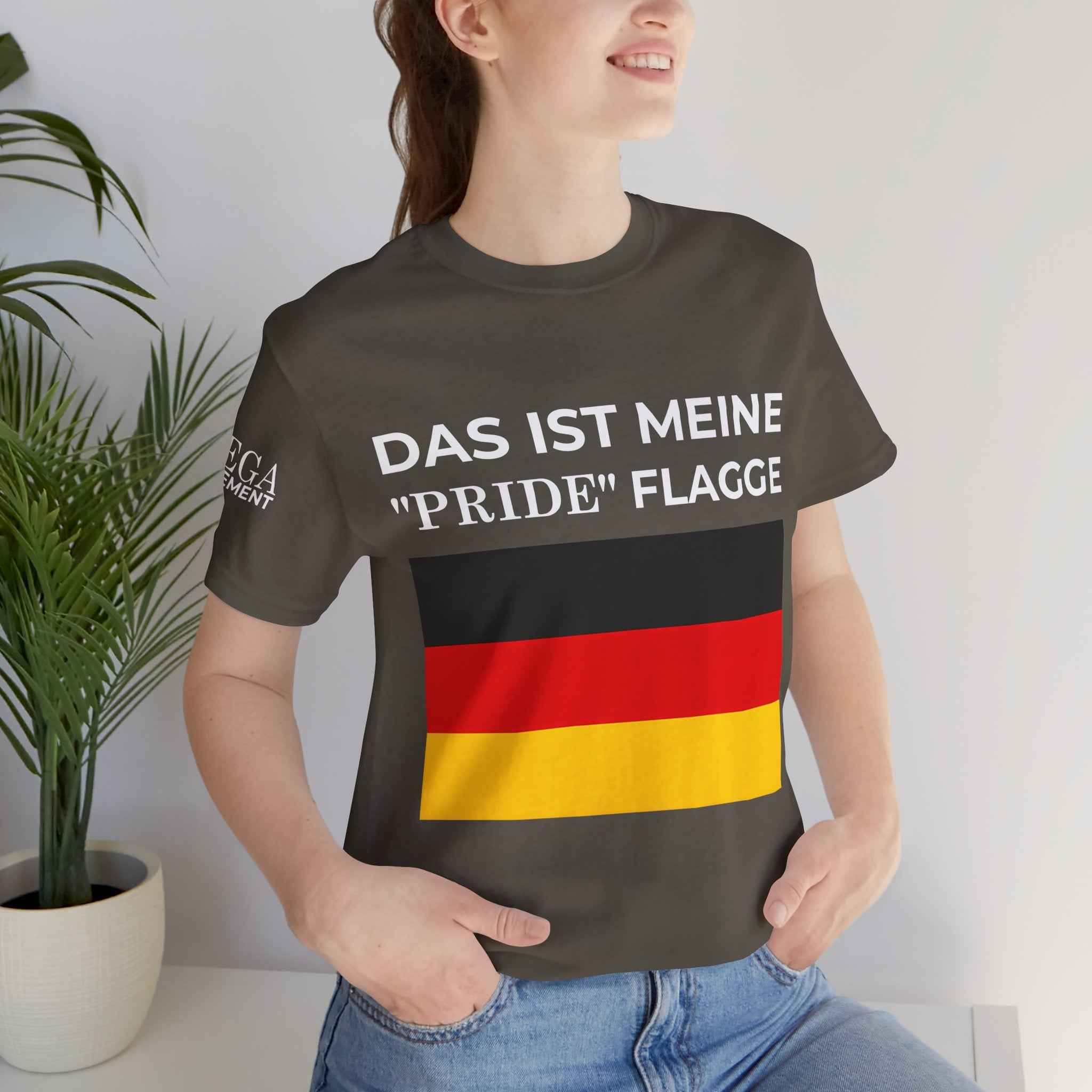 Germany  Pride Flag Unisex Jersey Tee | Casual Wear, Gift for Travelers, Team Spirit, Vacation Apparel, Summer Style
