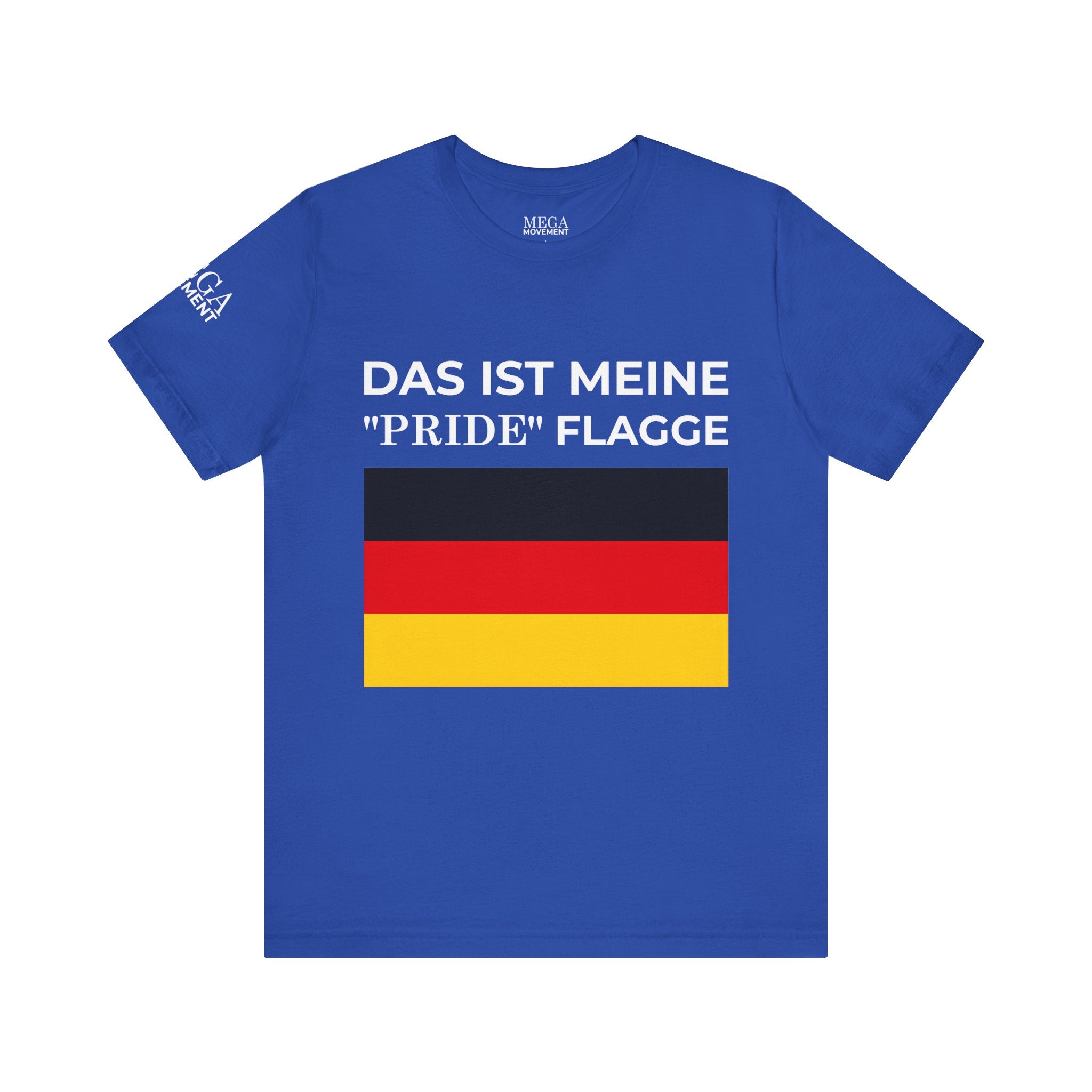 Germany  Pride Flag Unisex Jersey Tee | Casual Wear, Gift for Travelers, Team Spirit, Vacation Apparel, Summer Style - Mega Movement