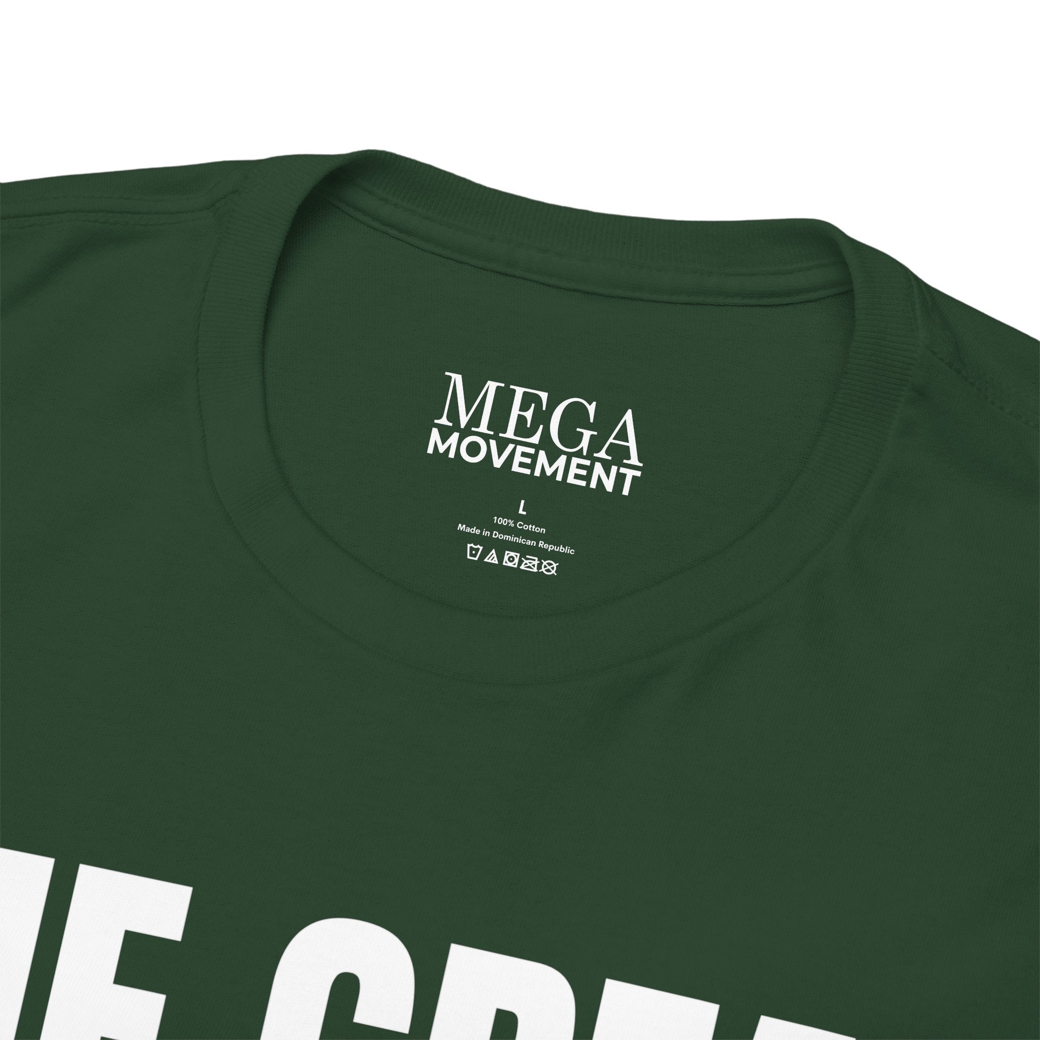 The Great Resist Casual Unisex Heavy Cotton Tee – Stand Against the W.E.F. Agenda - Mega Movement