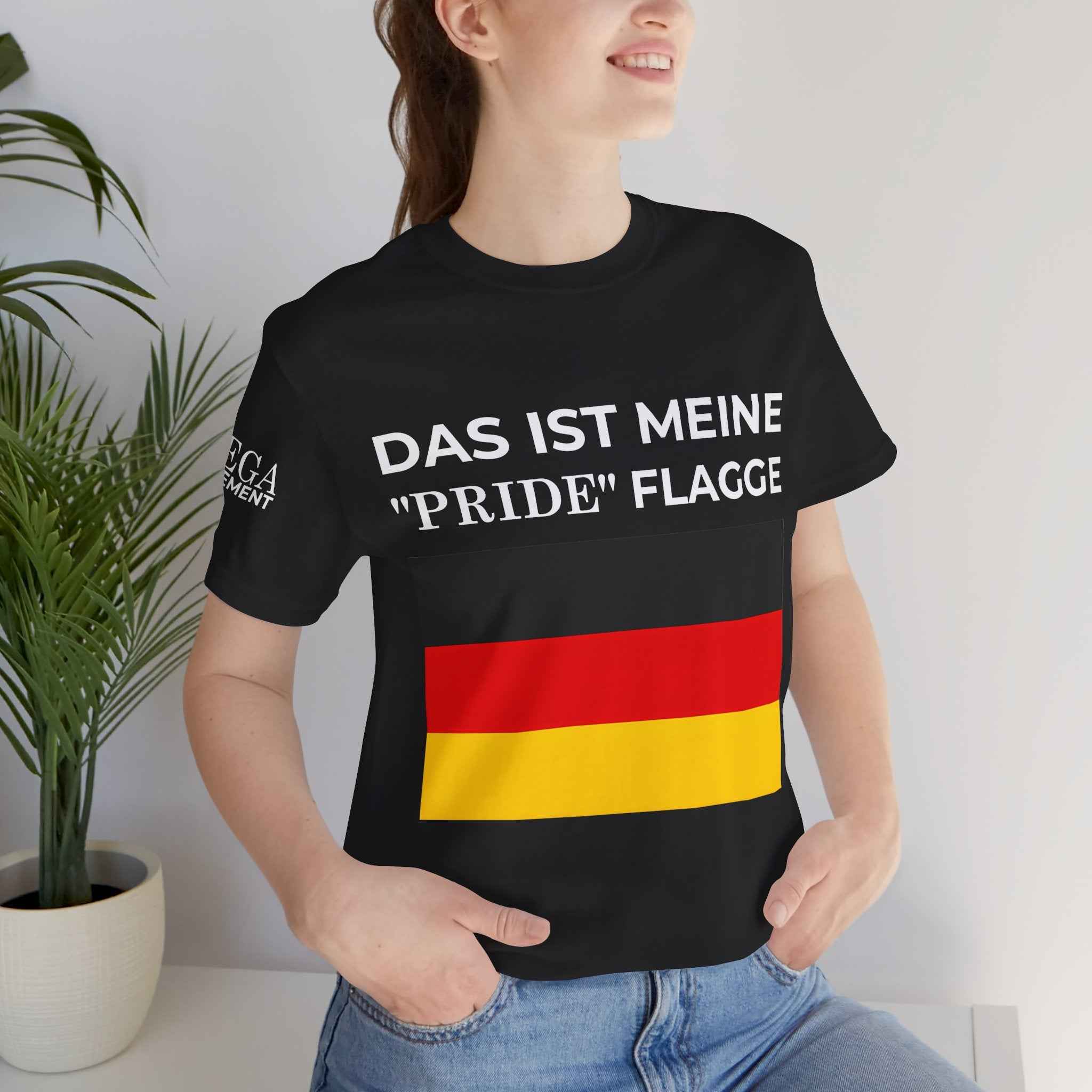 Germany  Pride Flag Unisex Jersey Tee | Casual Wear, Gift for Travelers, Team Spirit, Vacation Apparel, Summer Style