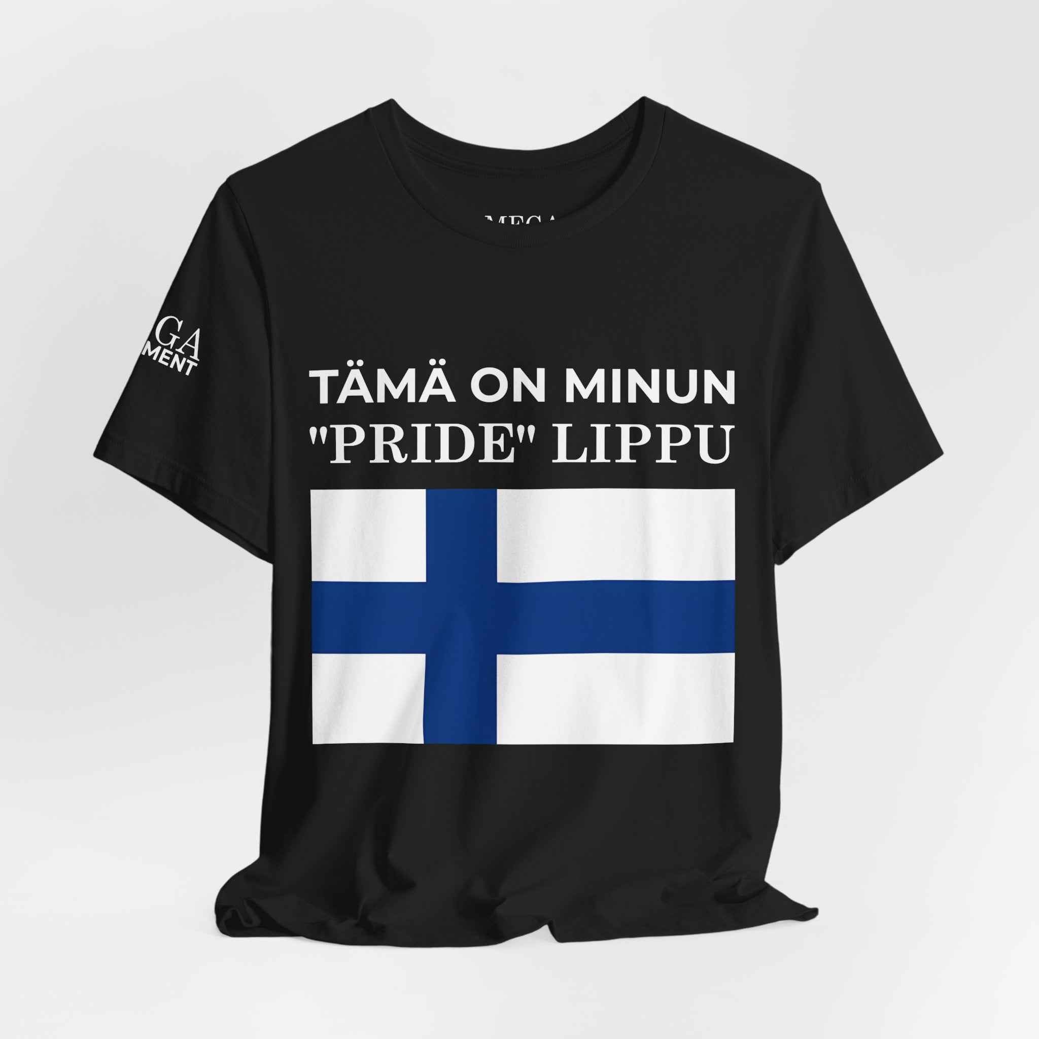 Finland Pride Flag Tee, Unisex Jersey T-Shirt for Patriot Pride, Finnish Pride Apparel, Comfortable Casual Wear, Statement Clothing