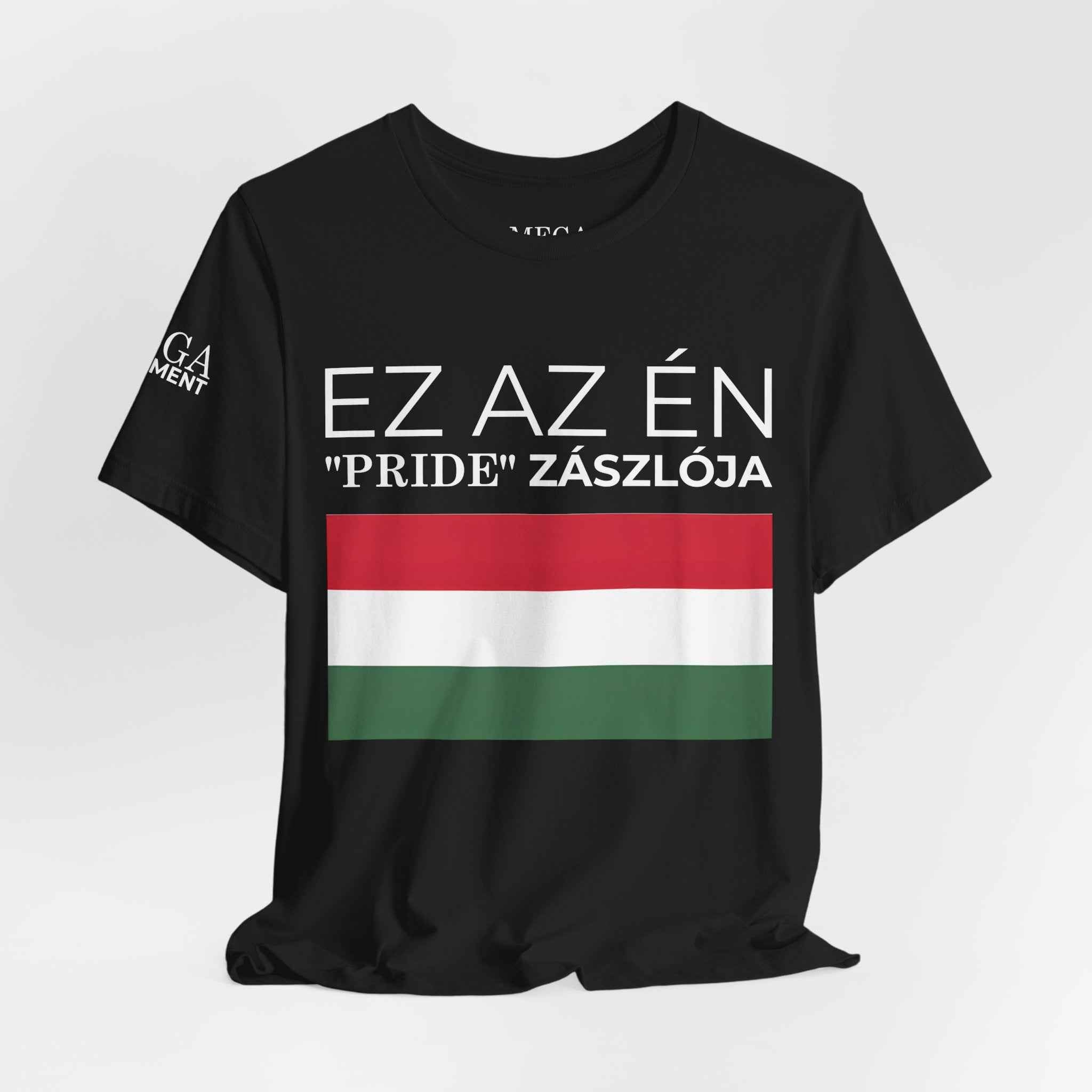Hungary Pride Flag Tee | Unisex Jersey Short Sleeve Tee, Patriot Apparel, Festival Outfit, Statement Shirt, Hungary Pride Clothing, Gift for Activists