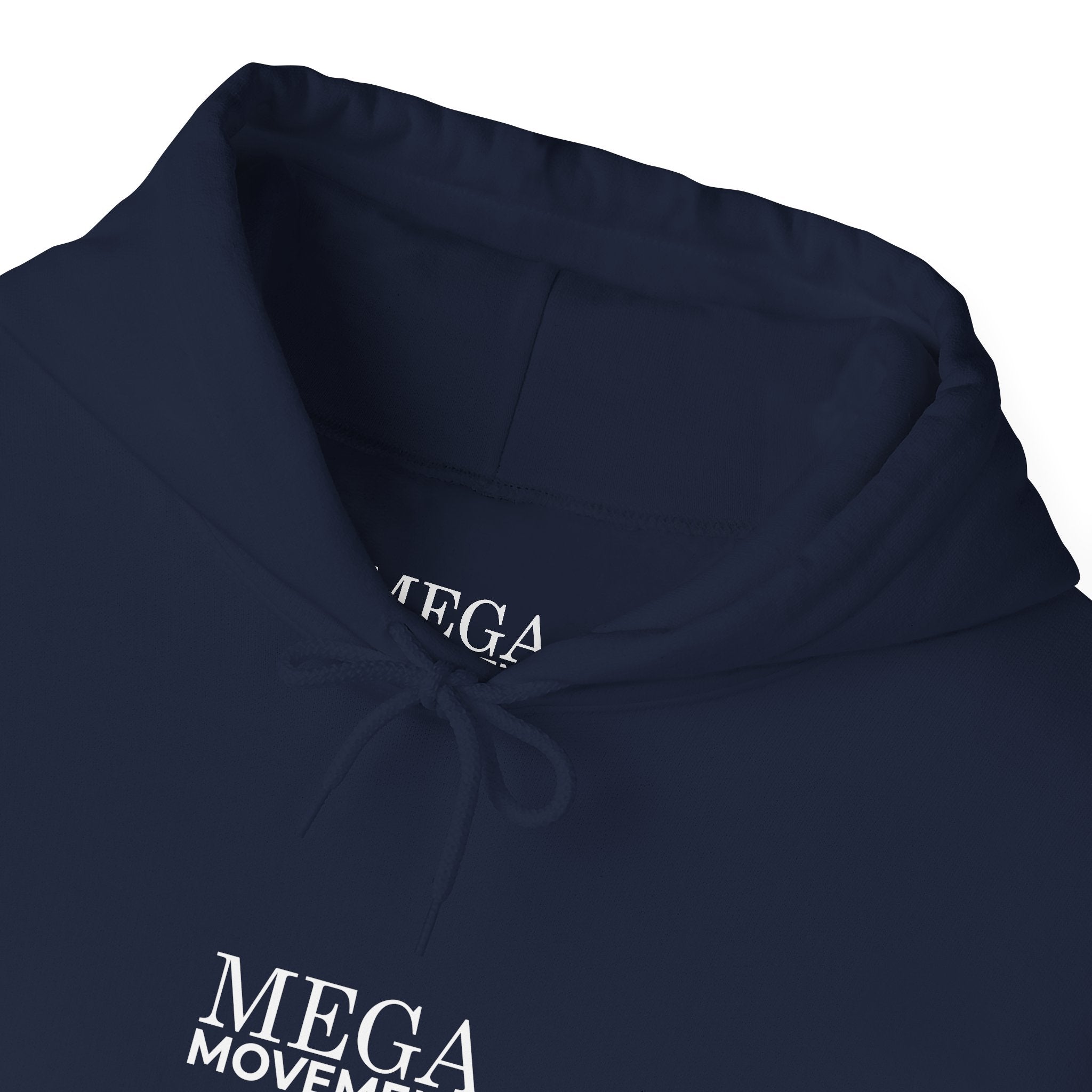 Mega Movement 1984 IS Now Unisex Heavy Blend Hoodie | Cozy Streetwear for Activists, Ideal for Gifts, Protest Wear, Casual Style, Comfy Fashion - Mega Movement