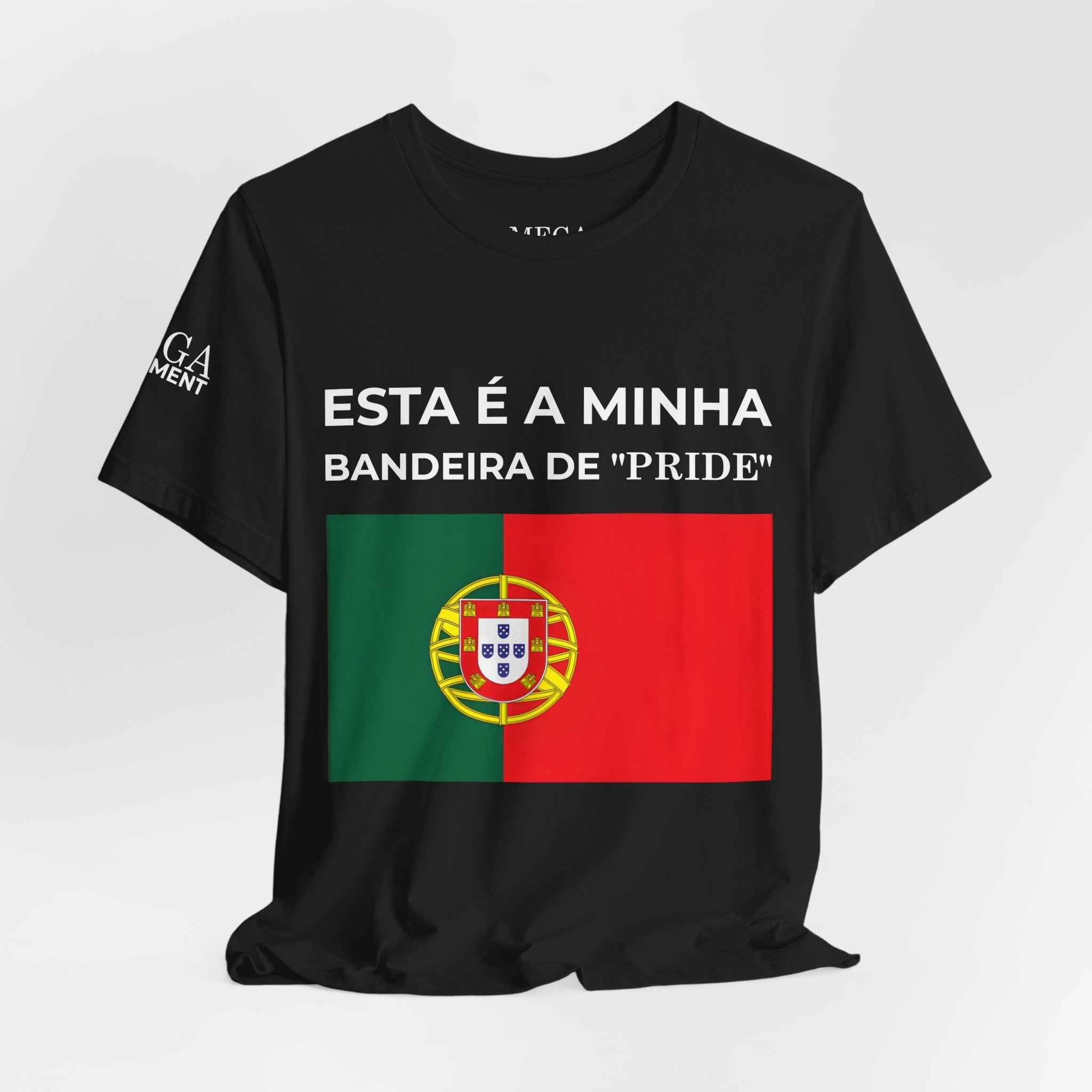 Portugal Pride Flag Tee, Portugal Pride Graphic Shirt, Comfortable Statement Apparel