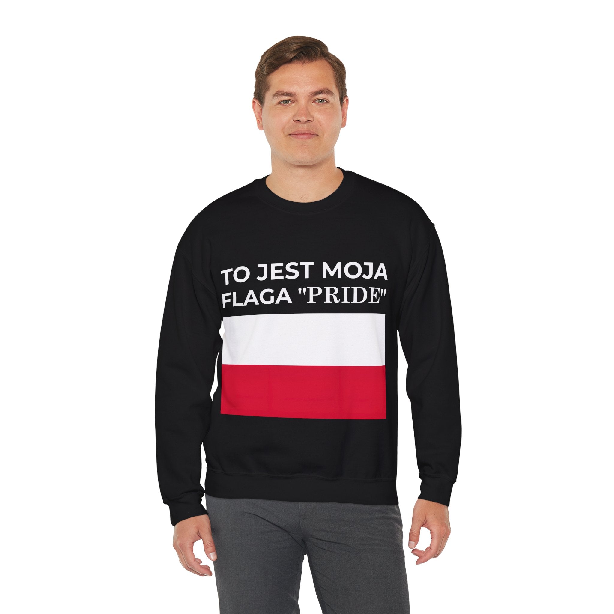Polish Pride Crewneck Sweatshirt - Unisex Heavy Blend™, Comfortable Fashion - Mega Movement
