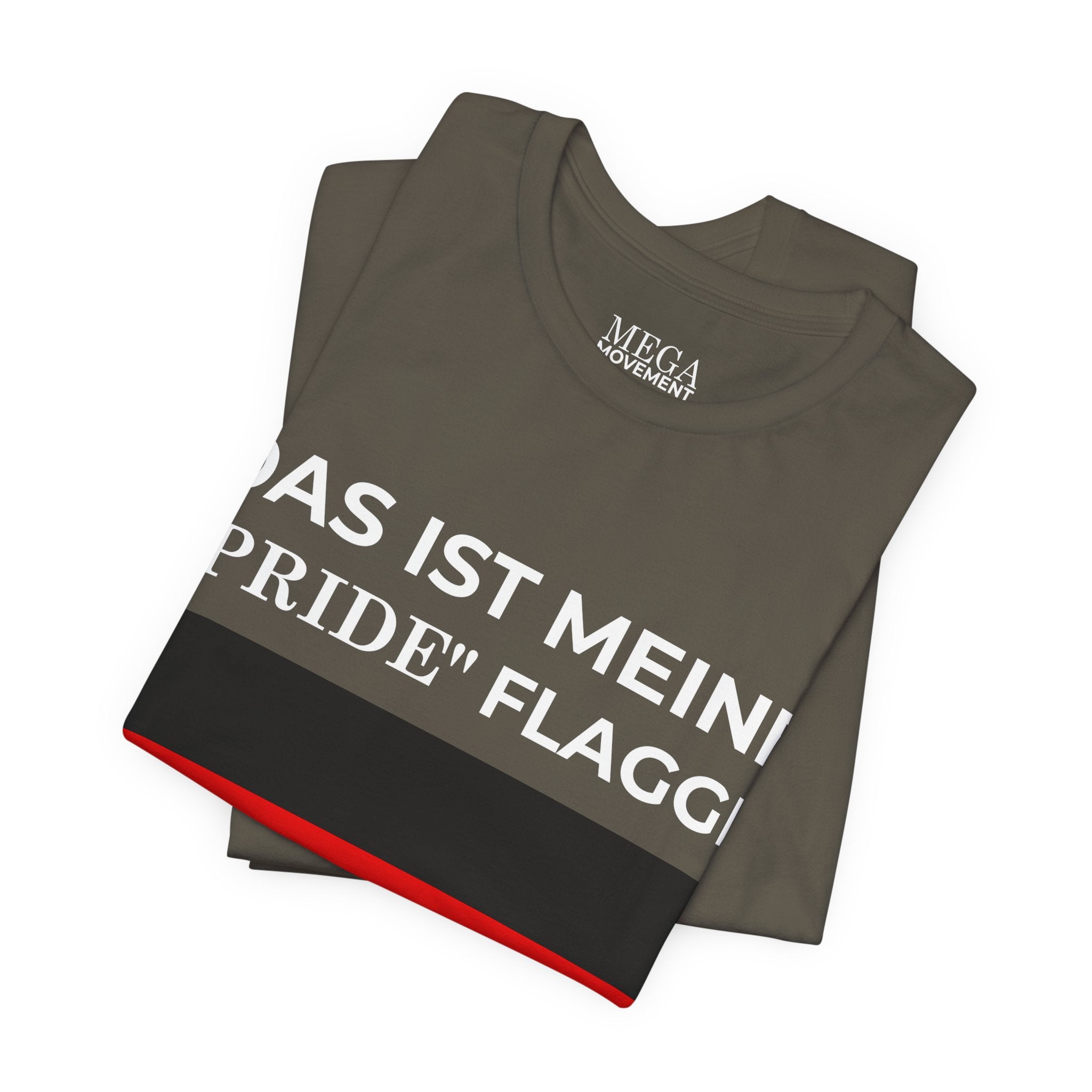 Germany  Pride Flag Unisex Jersey Tee | Casual Wear, Gift for Travelers, Team Spirit, Vacation Apparel, Summer Style - Mega Movement