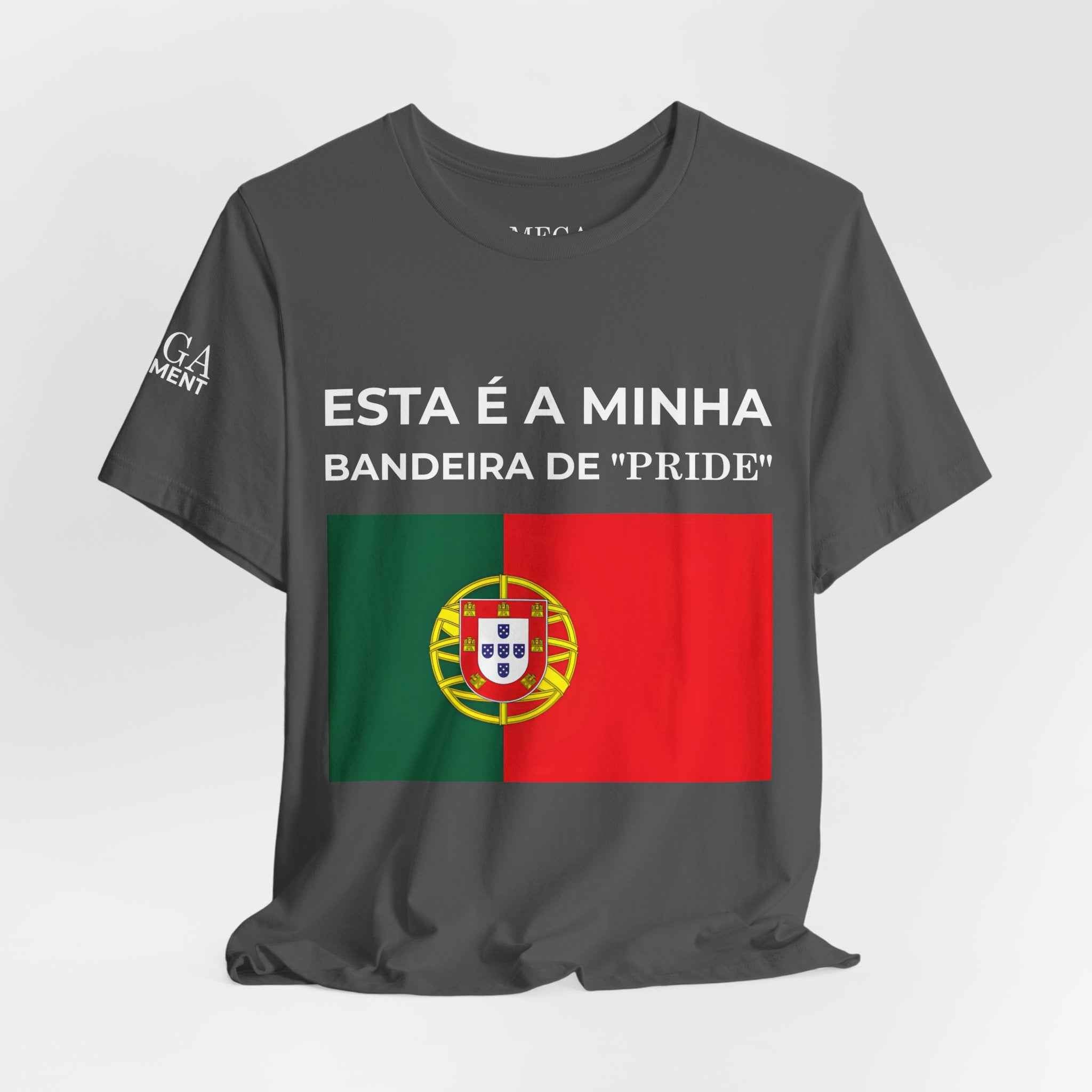Portugal Pride Flag Tee, Portugal Pride Graphic Shirt, Comfortable Statement Apparel