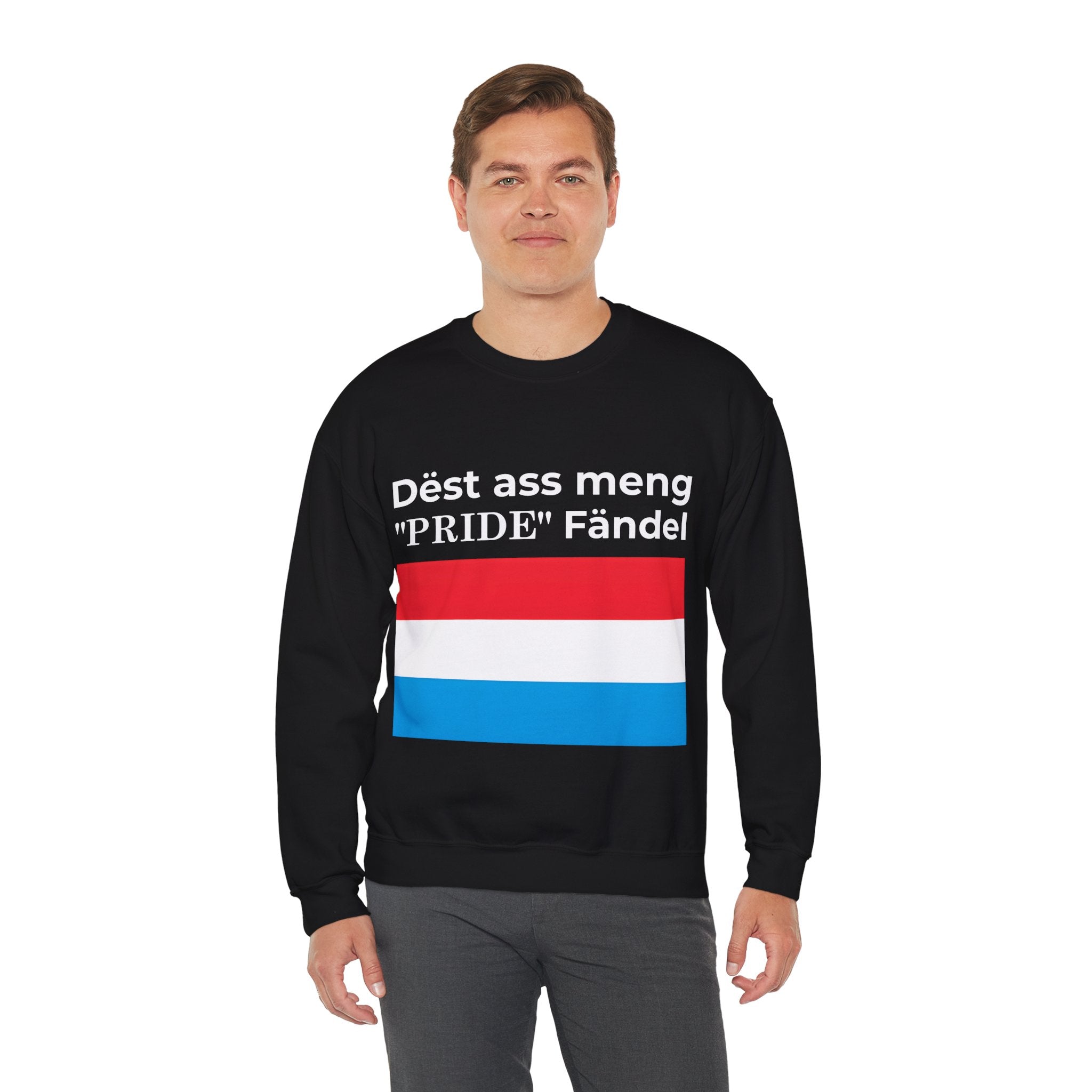 Luxembourg Pride Graphic Sweatshirt, Cozy Apparel, Unisex Pride Crewneck, Fashion, Gift for Allies - Mega Movement