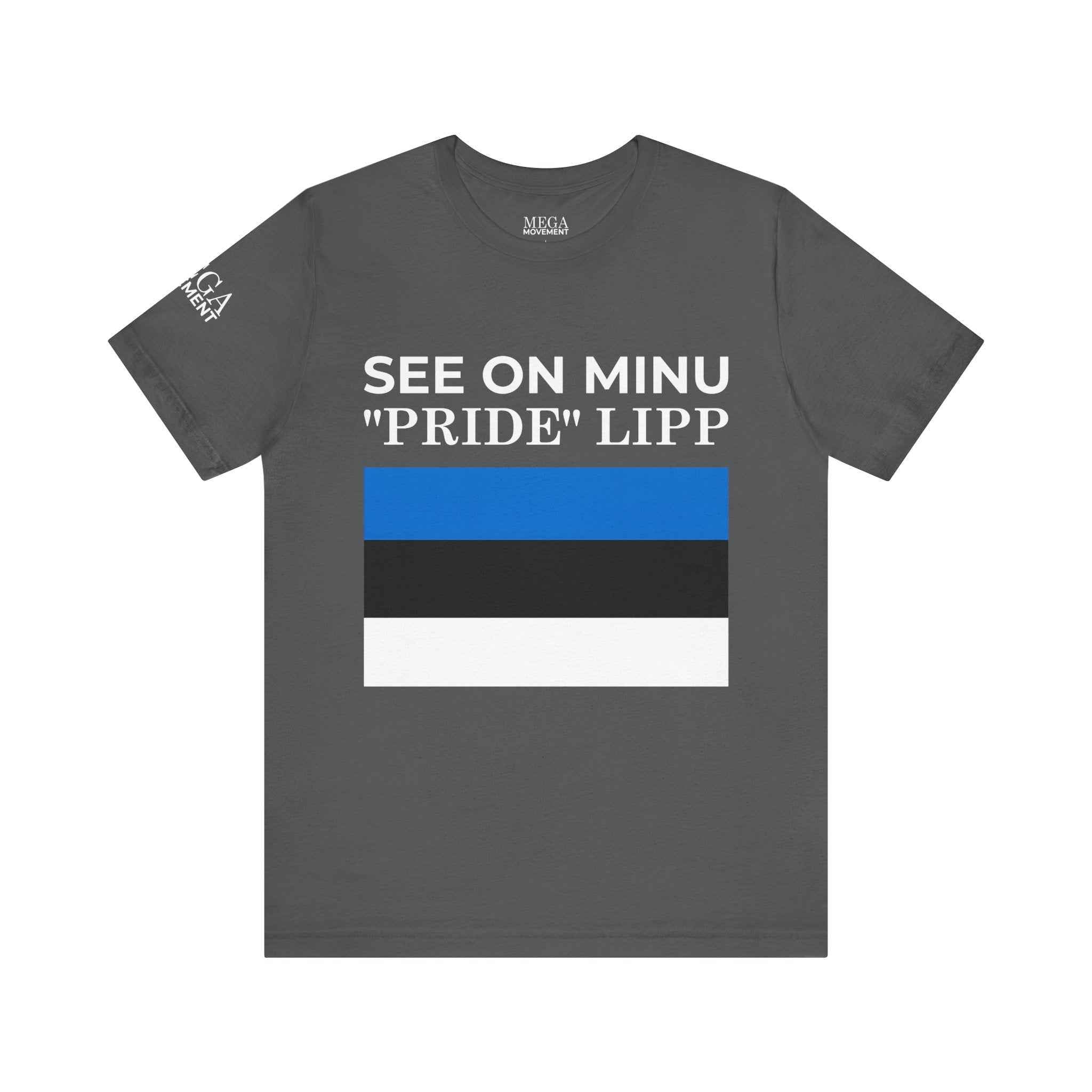 Estonian Flag Unisex Tee, Cool Casual Wear, Gift for Travelers, Estonia Pride Shirt, Independence Day Apparel, Summer Essential
