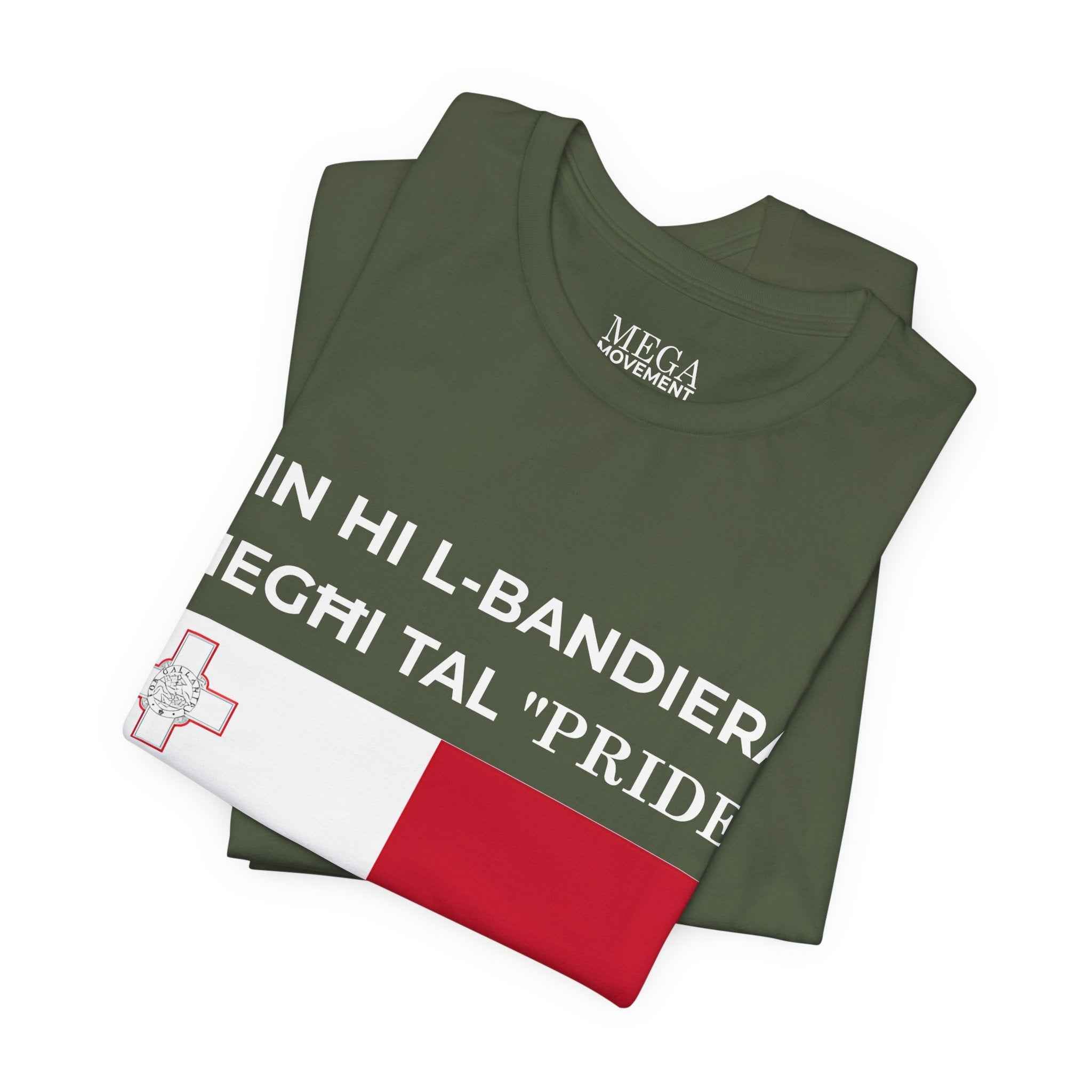 Malta Pride T-Shirt | Unisex Jersey Tee Pride Marches, and Everyday Wear
