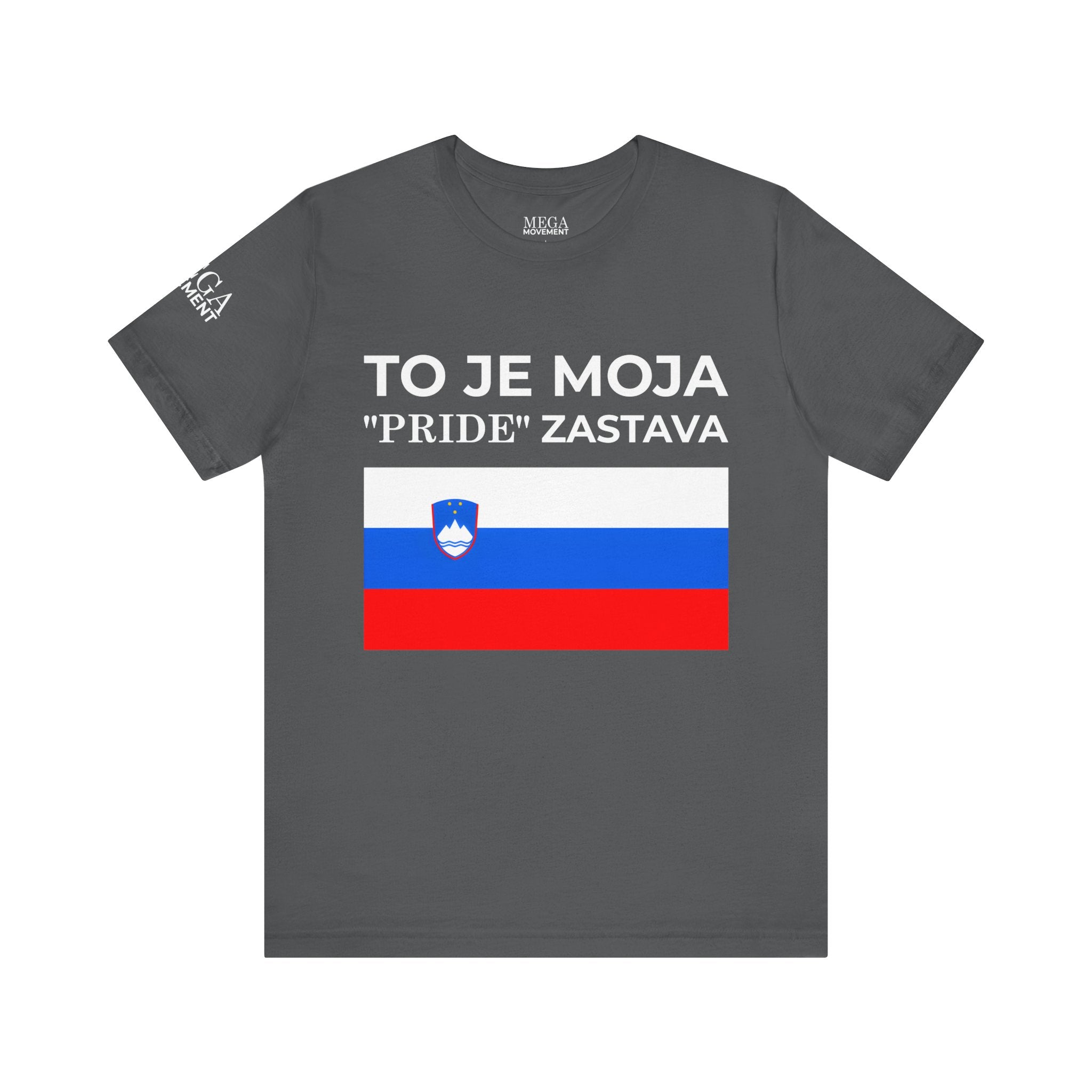 Slovenian Pride Tee | Unisex Graphic Shirt for Celebrations, Casual Wear, Gift for Allies, Patriot Pride Outfit - Mega Movement