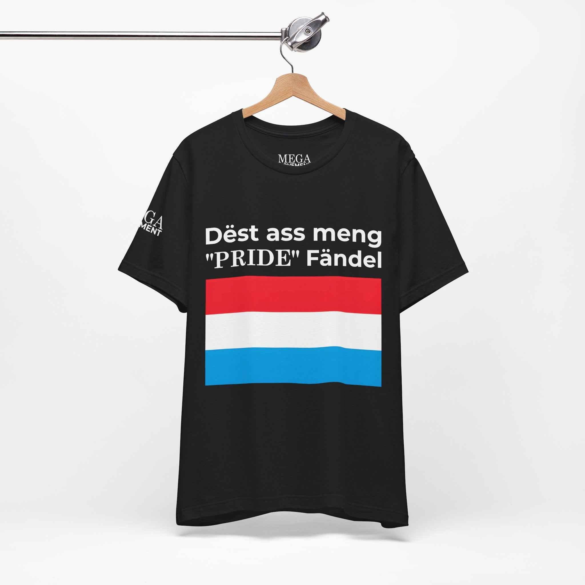 Luxembourg Pride Flag Unisex Tee, Patriotic Pride, Casual Wear, Unisex Shirt
